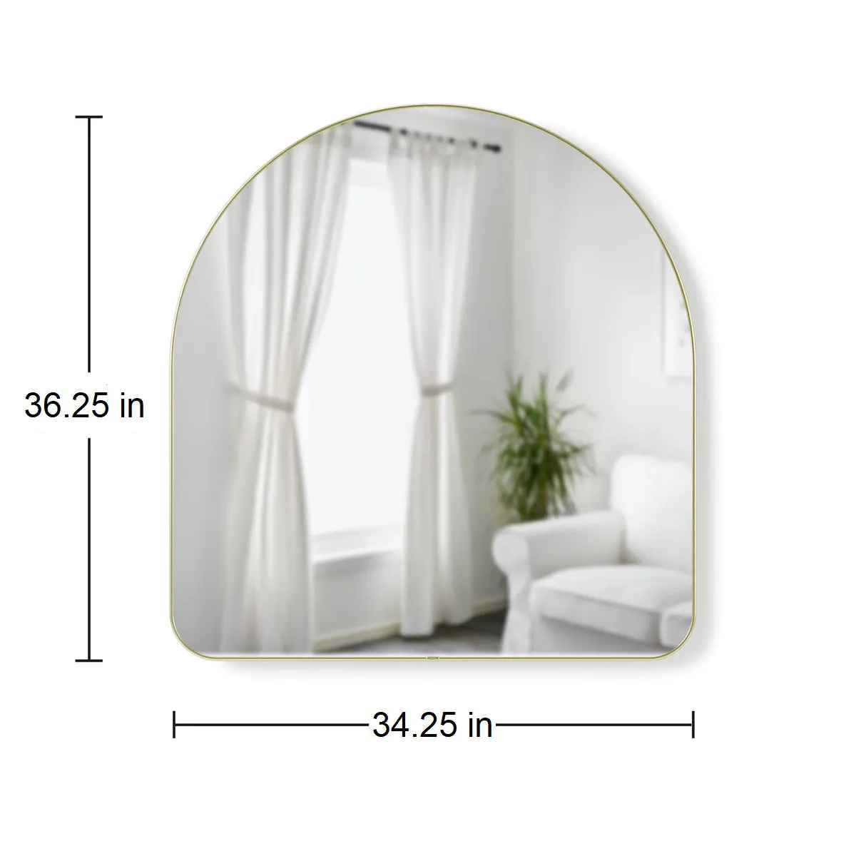 Hubba Arched Wall Mirror