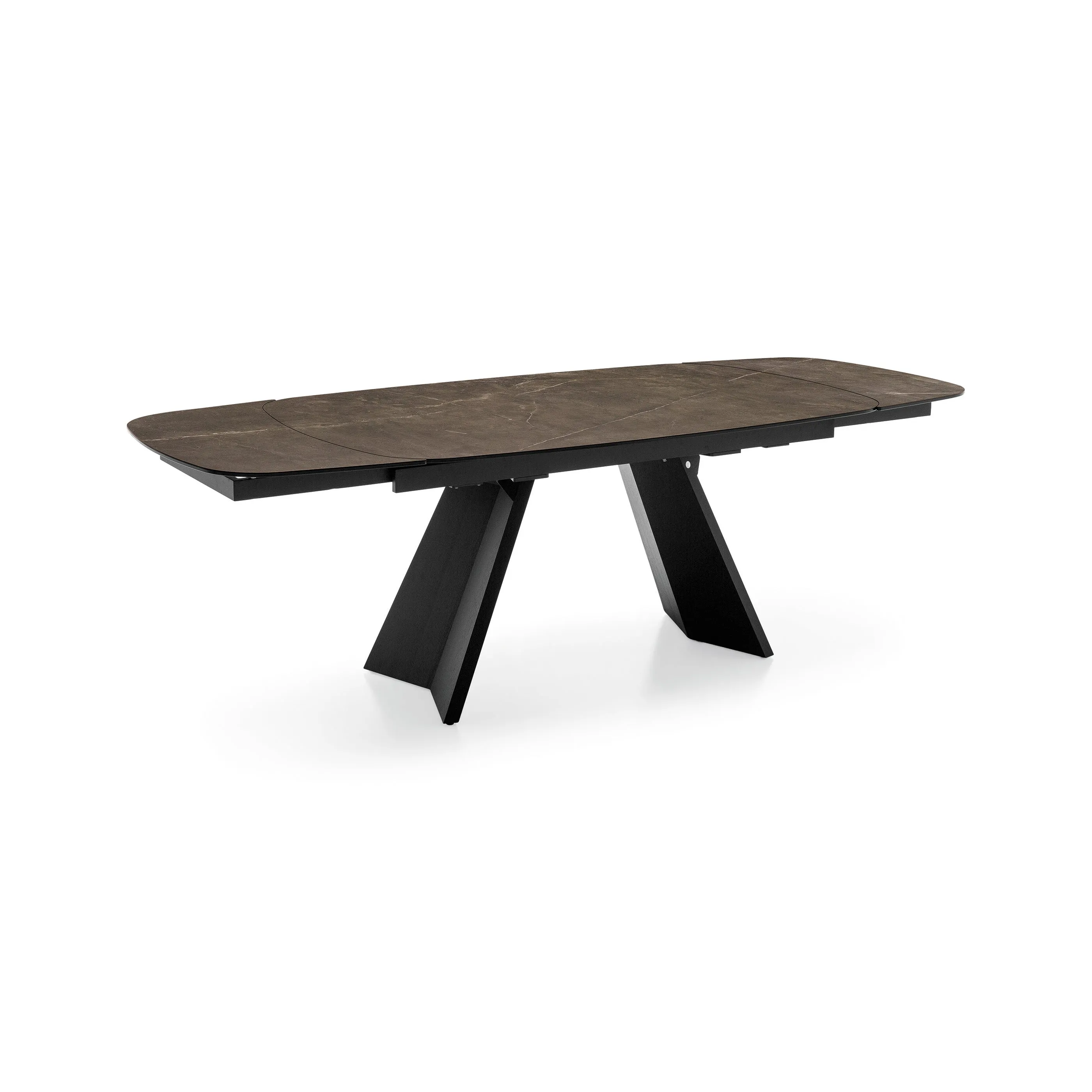 Icaro Curved Extendable Dining Table