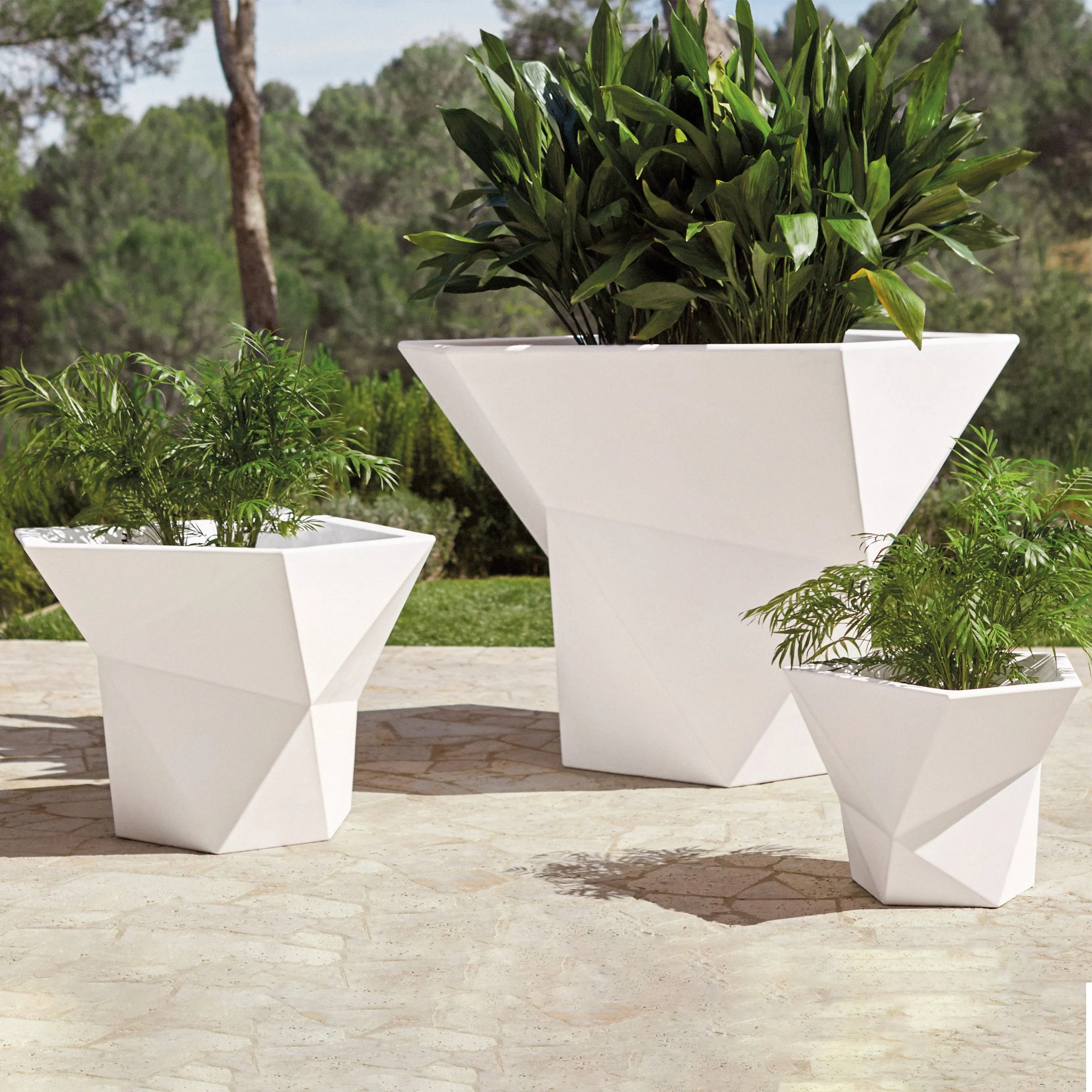 Illuminated Faz Planter Pot