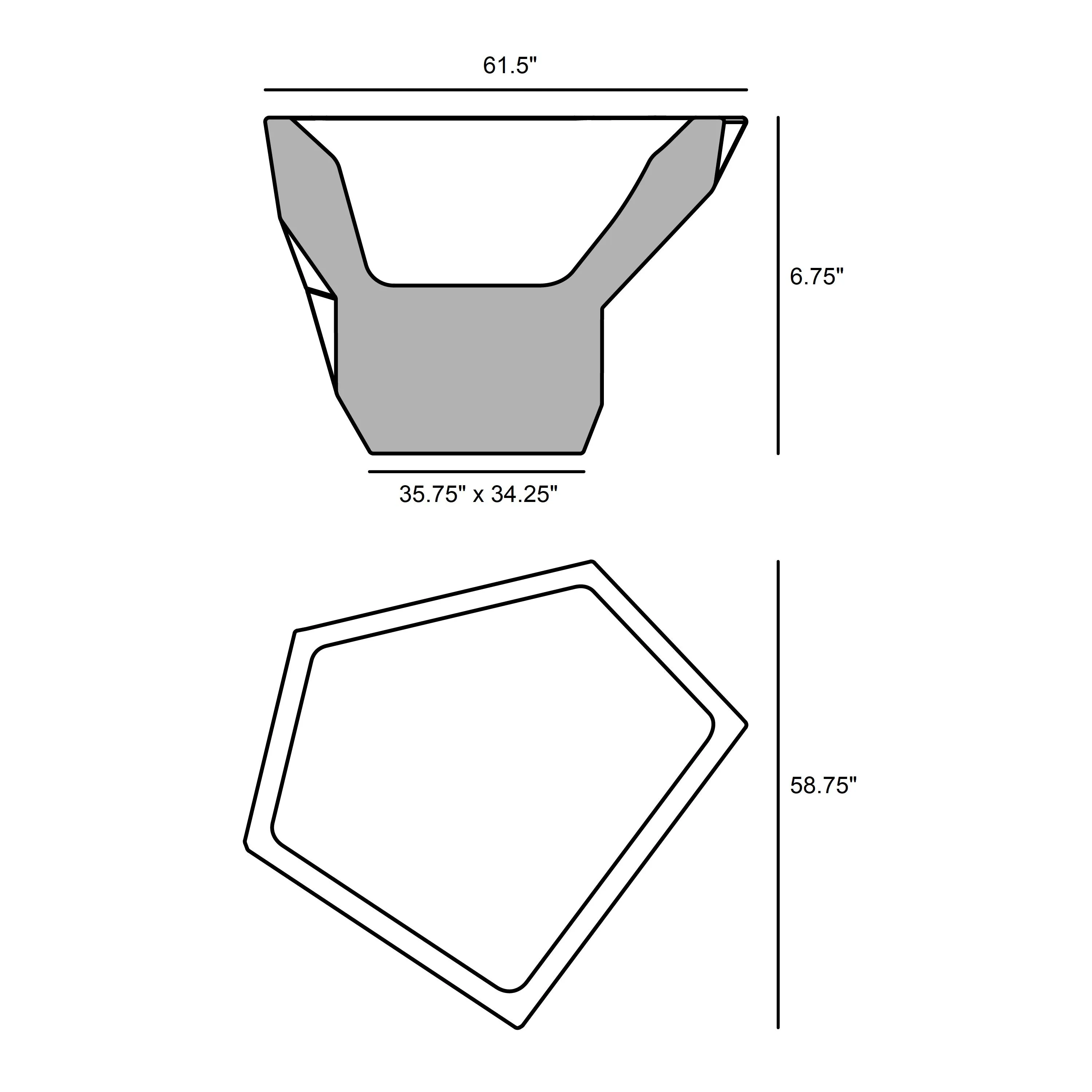 Illuminated Faz Planter Pot
