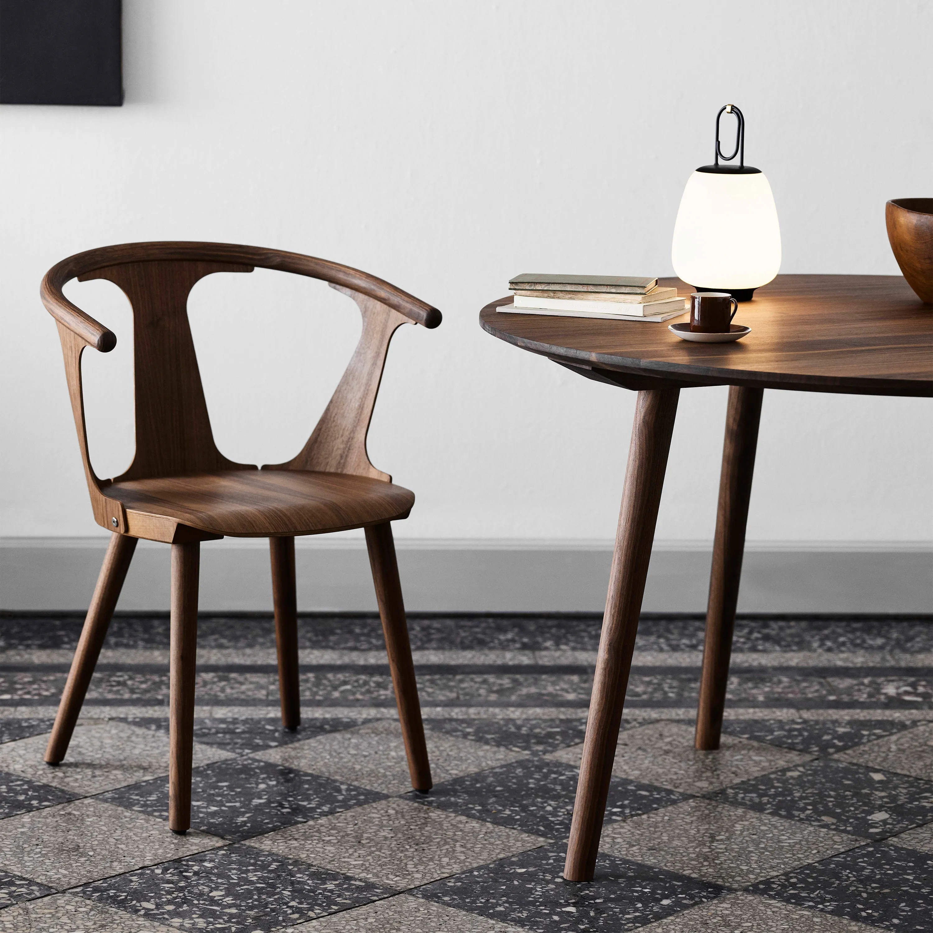 In Between Round Dining Table