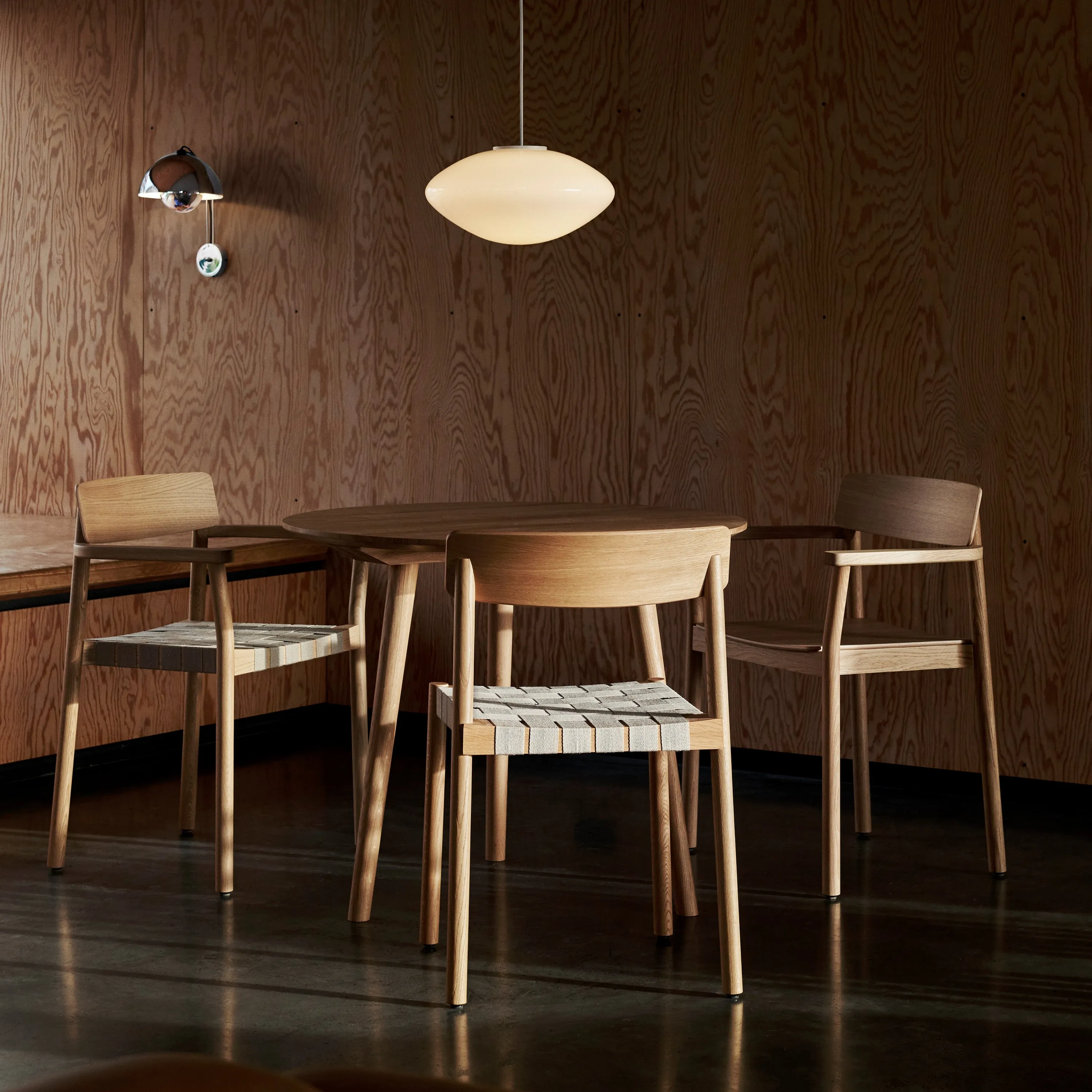 In Between Round Dining Table