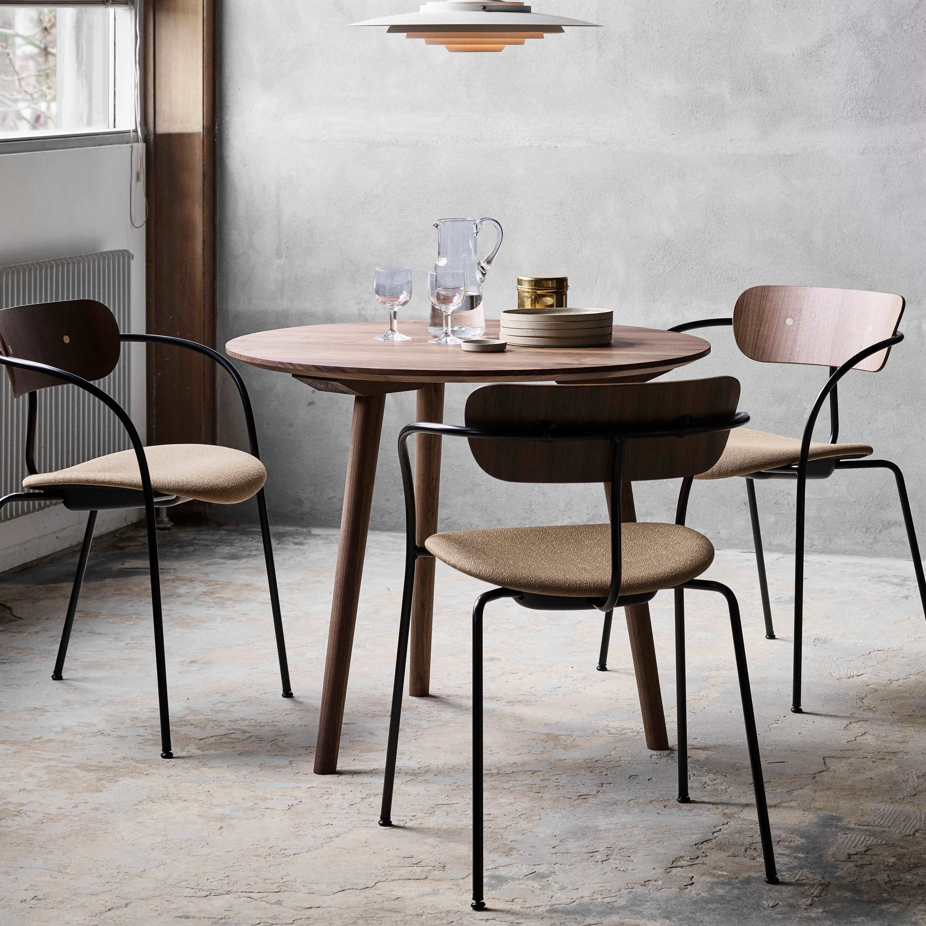 In Between Round Dining Table