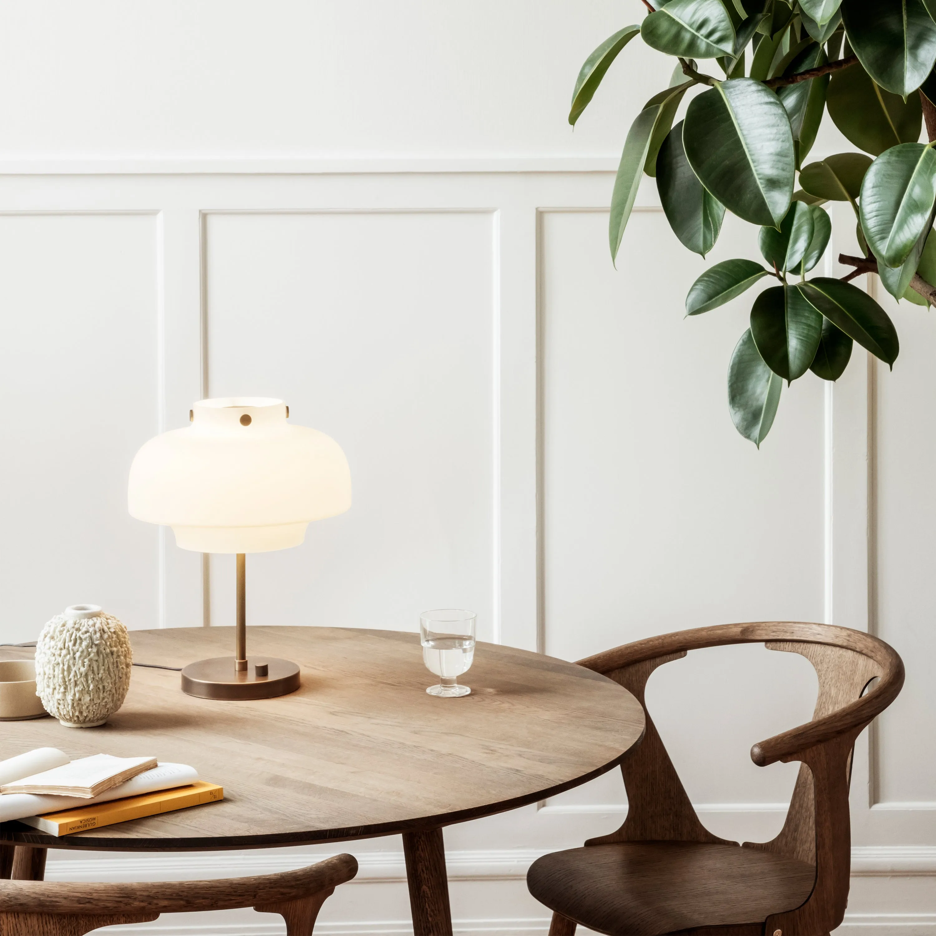 In Between Round Dining Table