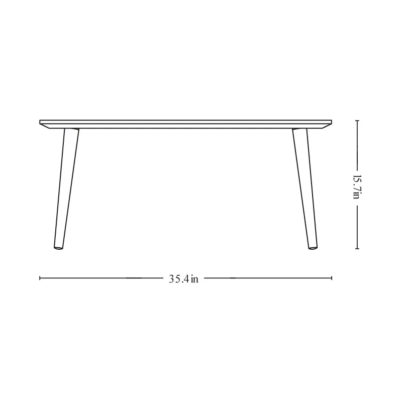 In Between Square Coffee Table