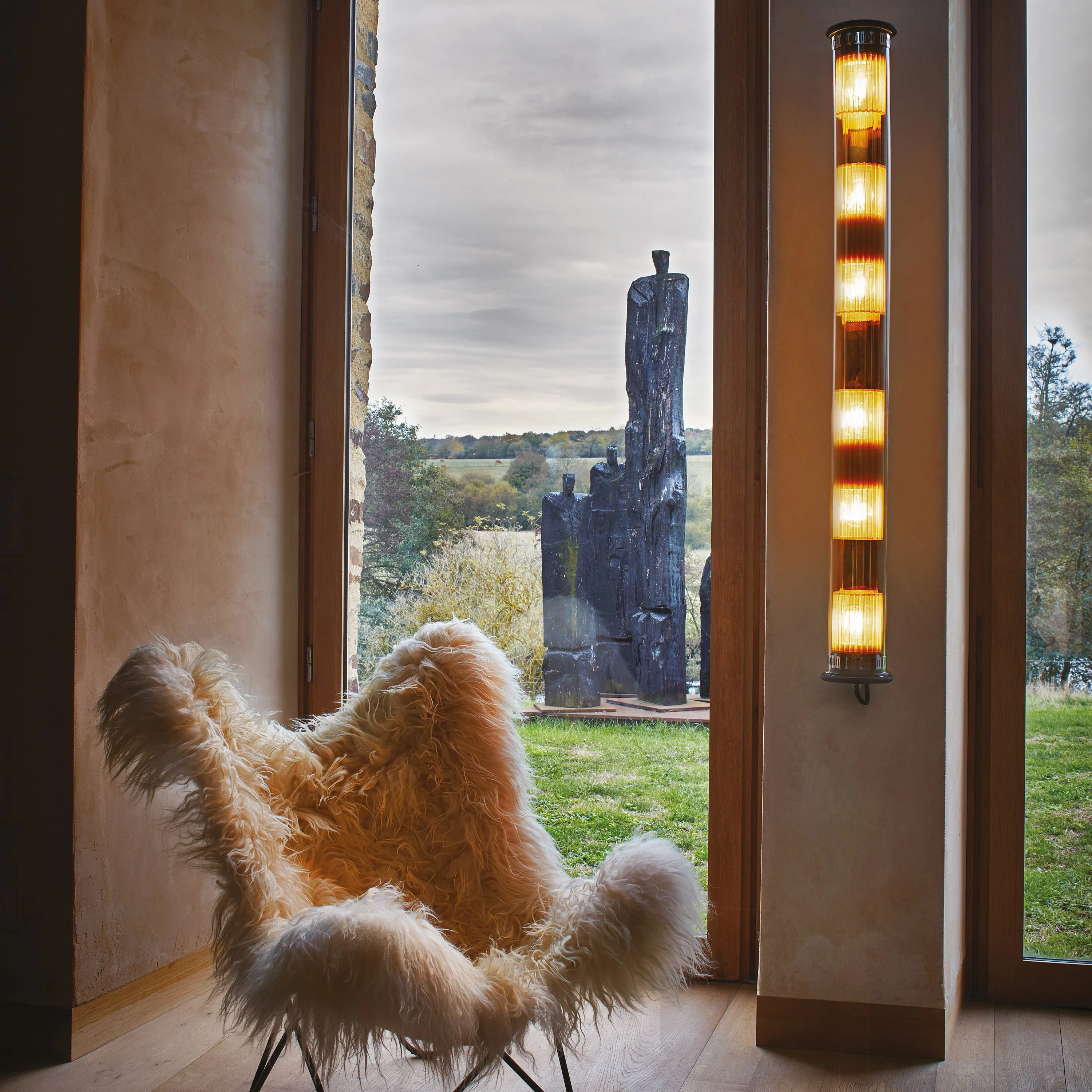In The Tube Outdoor Wall Sconce
