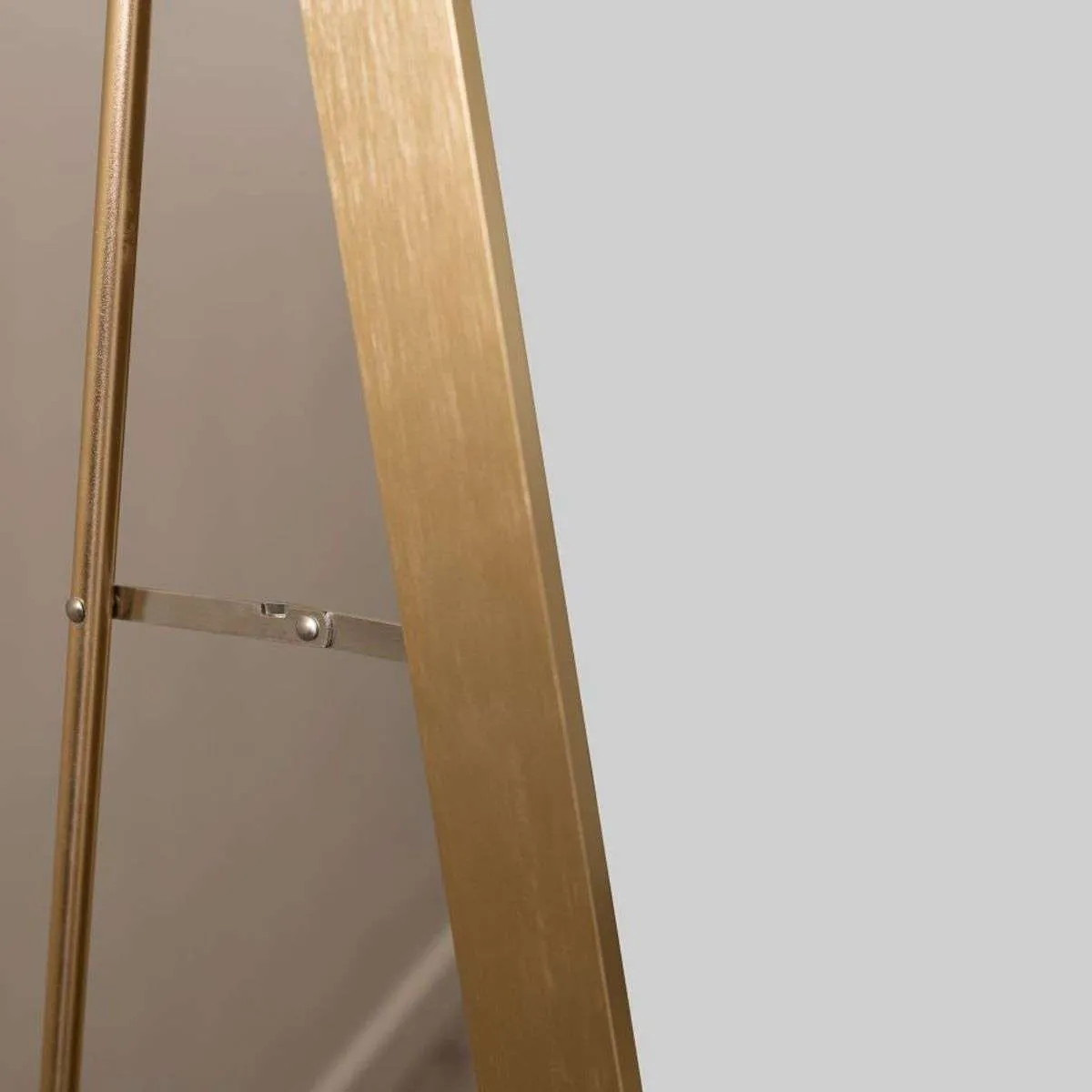 Jackson Metal Arch Full Length Freestanding Mirror - Gold Mocka