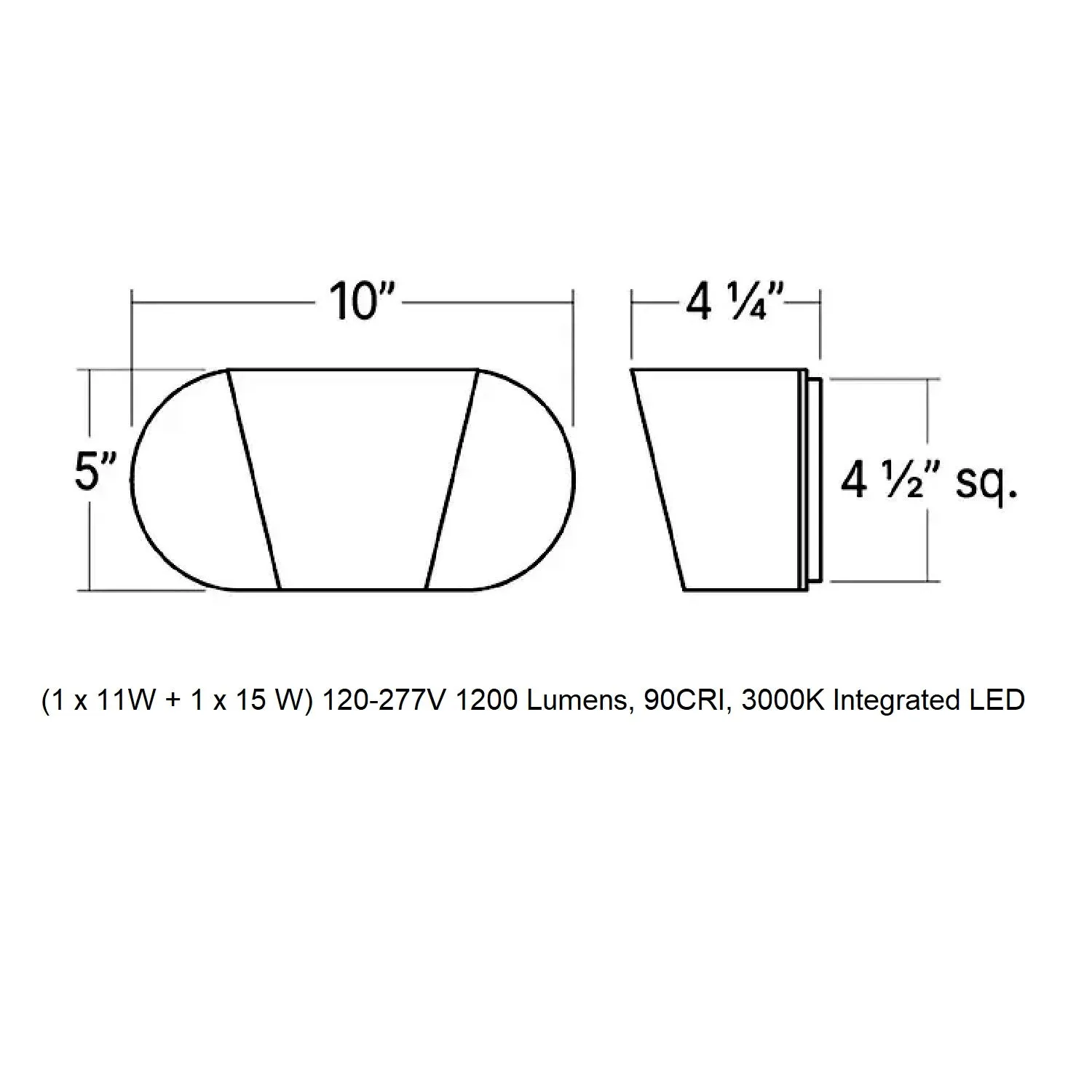 Kaliko Outdoor LED Wall Sconce