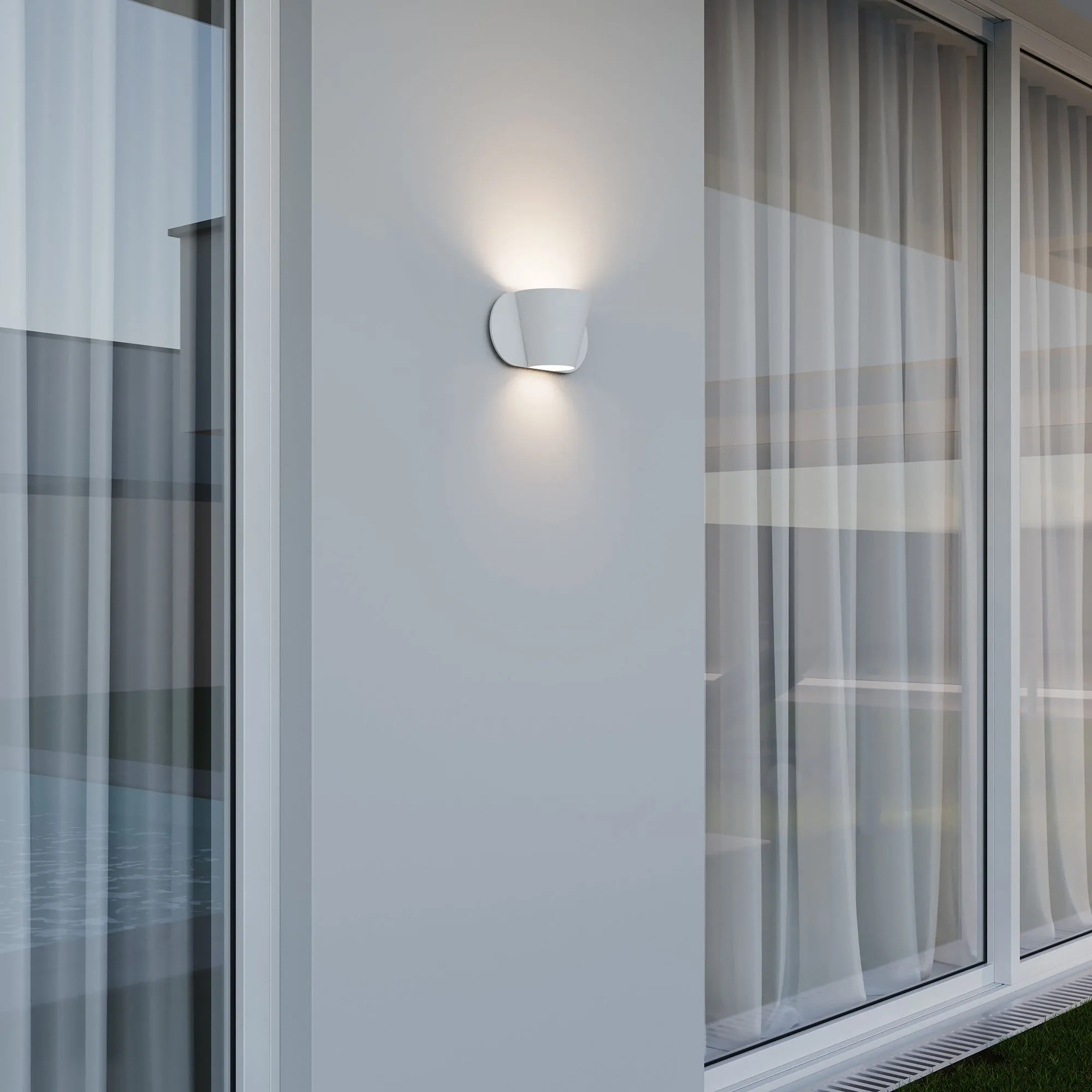 Kaliko Outdoor LED Wall Sconce