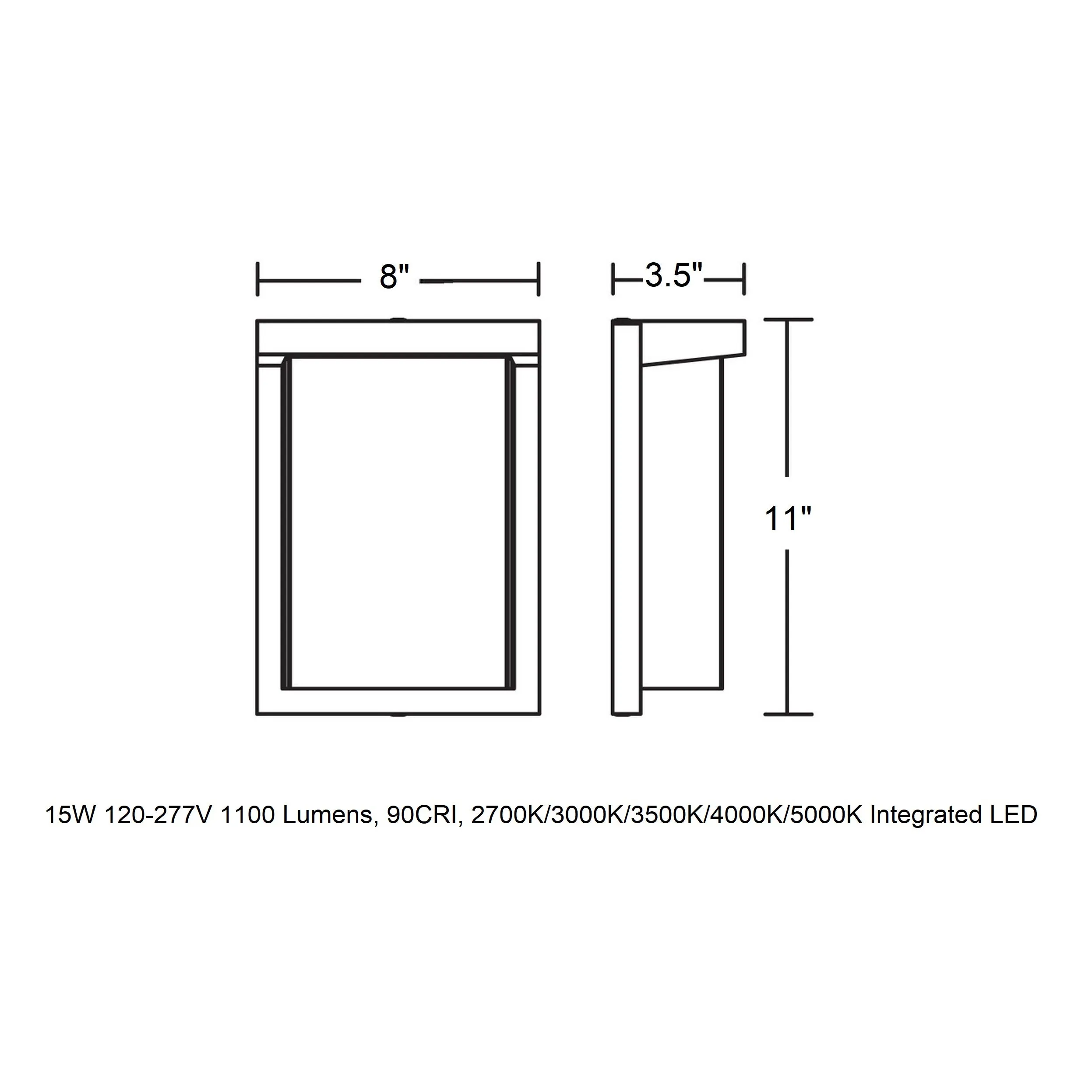 Kent LED Outdoor Wall Sconce