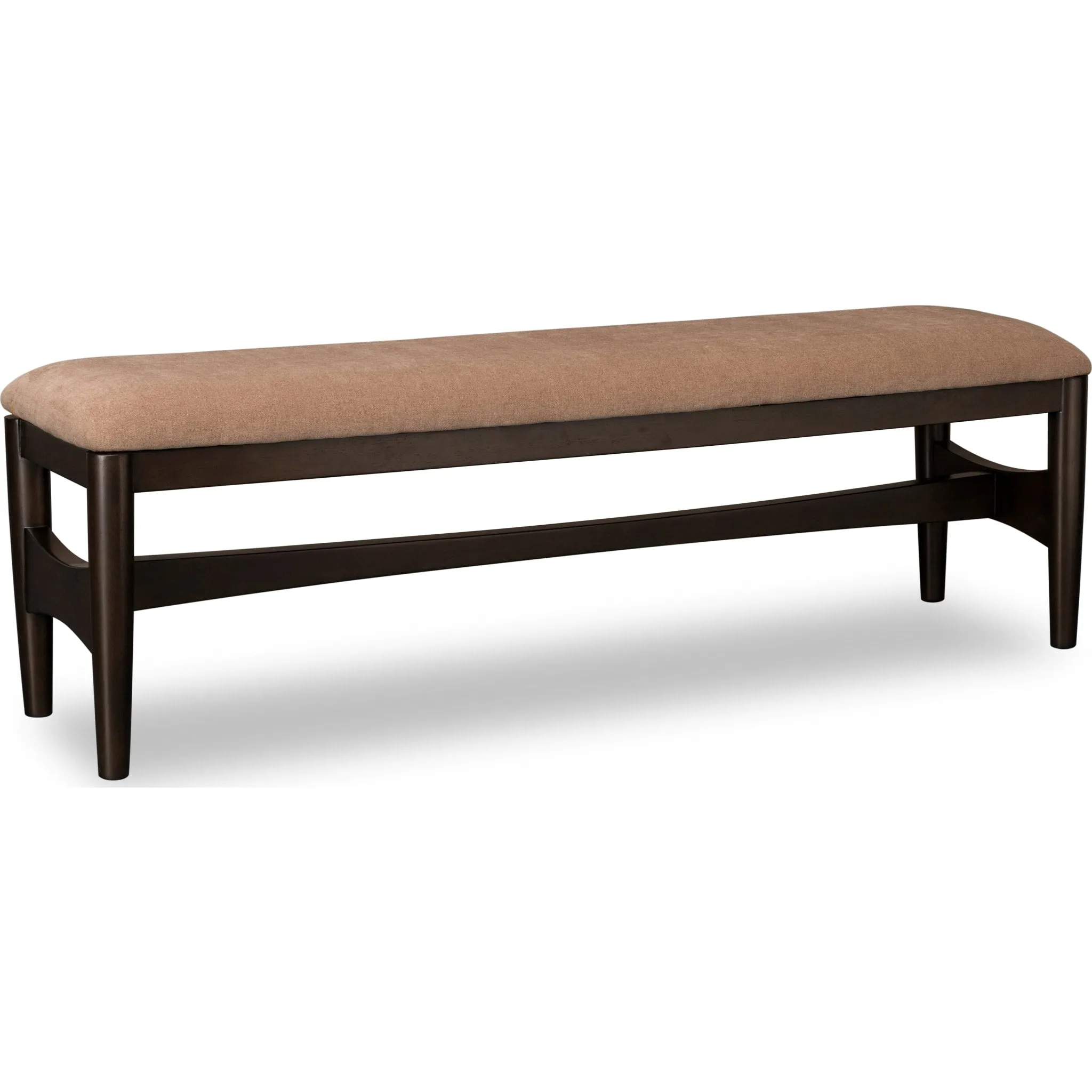 Koko Upholstered Dining Bench in Minx Modus