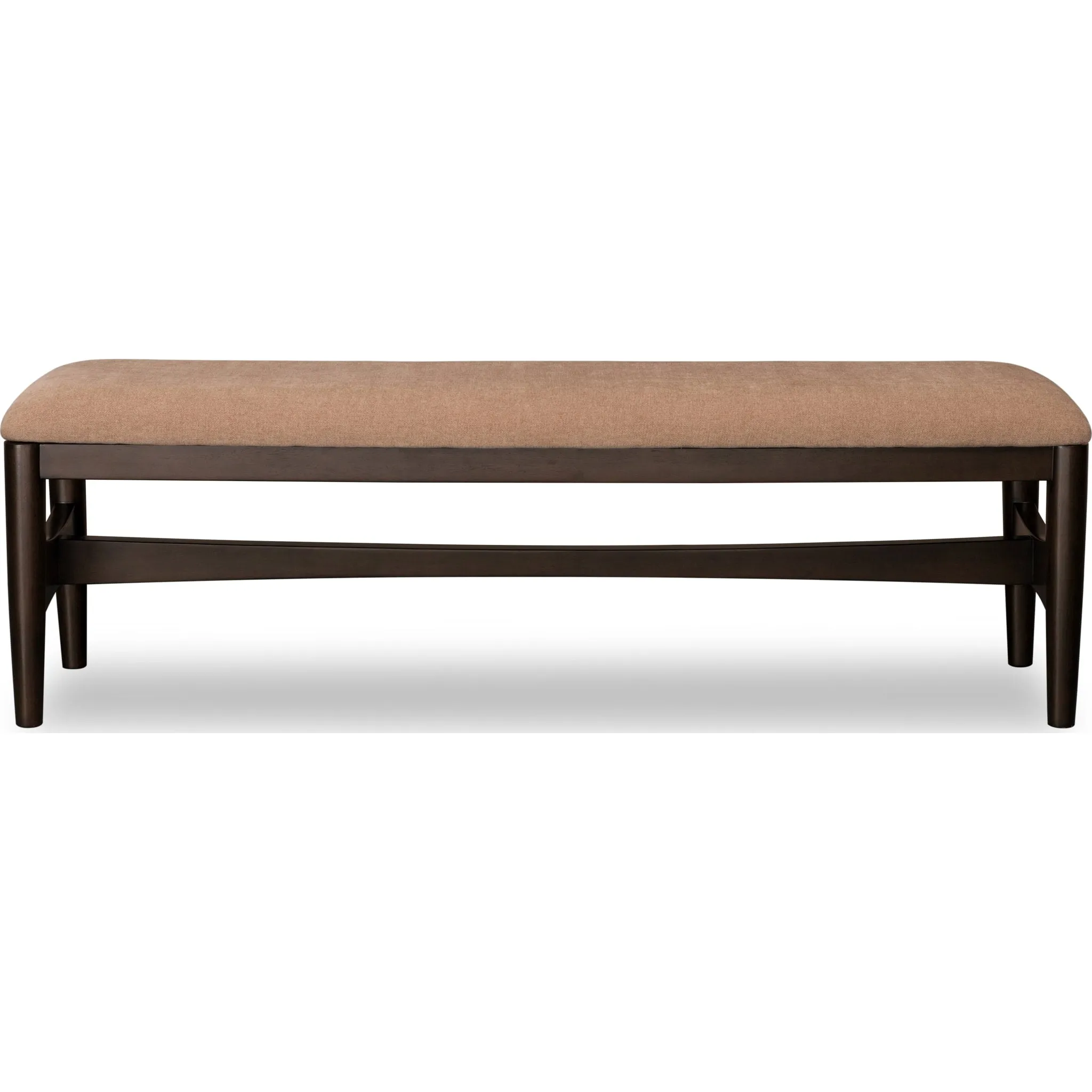 Koko Upholstered Dining Bench in Minx Modus