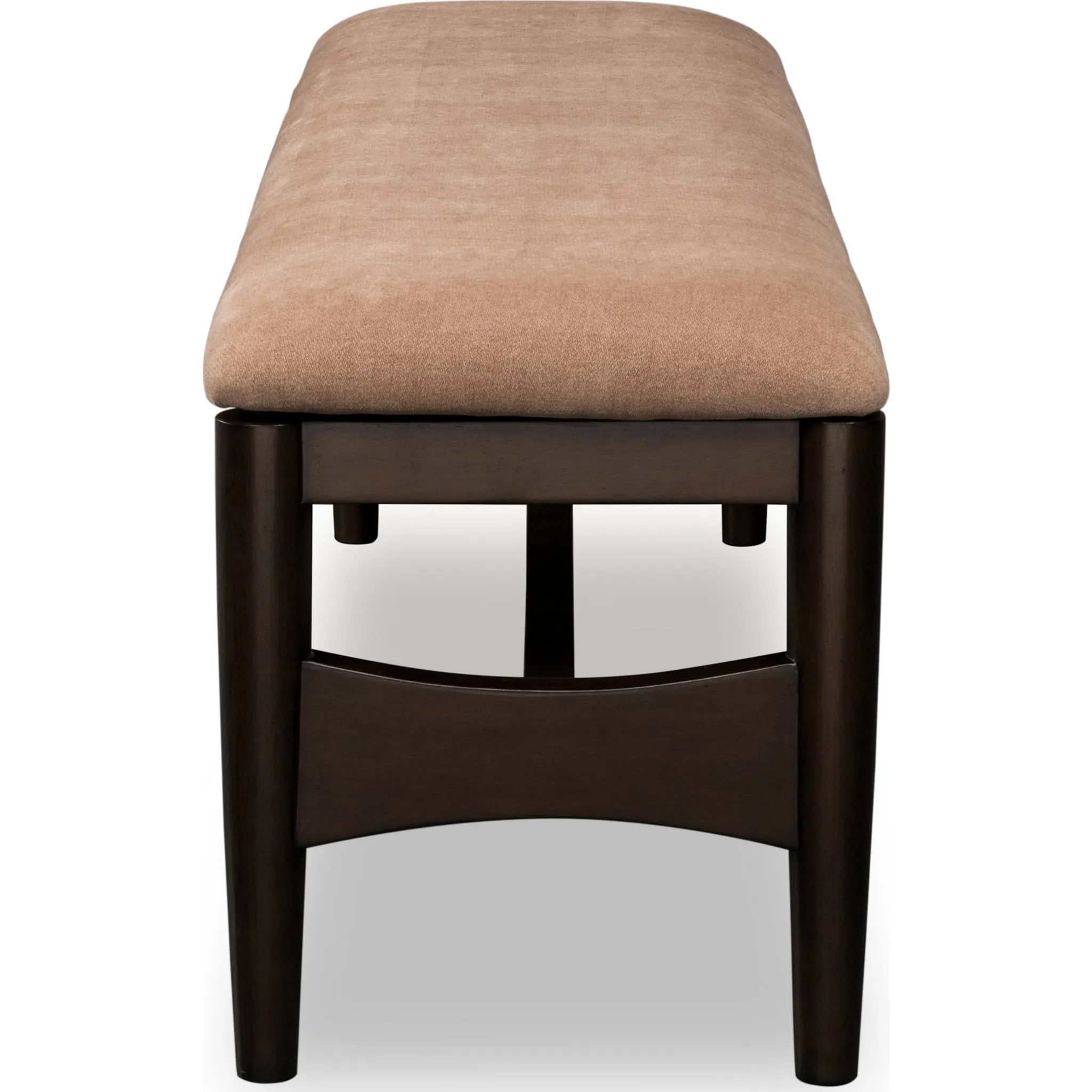 Koko Upholstered Dining Bench in Minx Modus