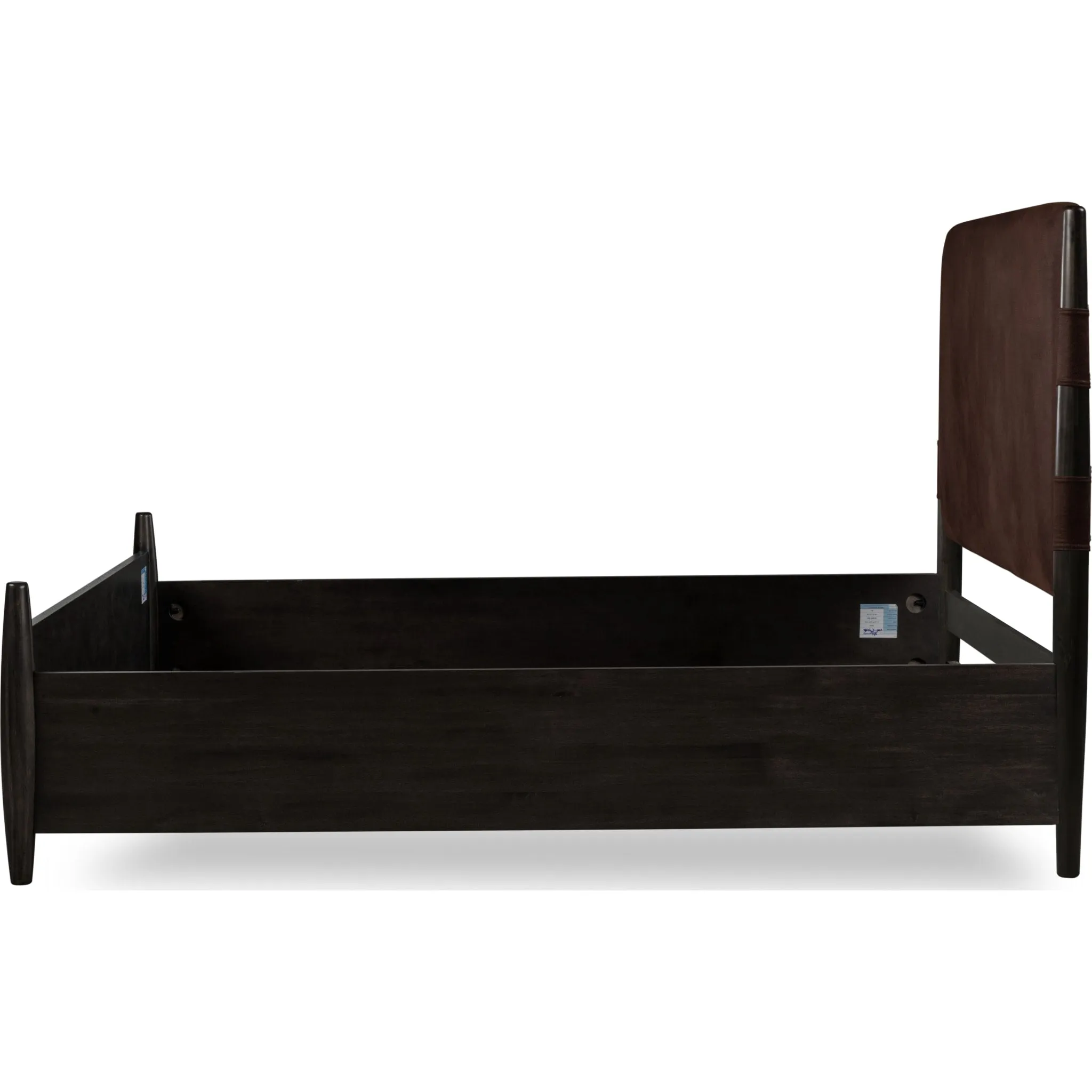 Koko Upholstered Panel Bed in Minx Modus