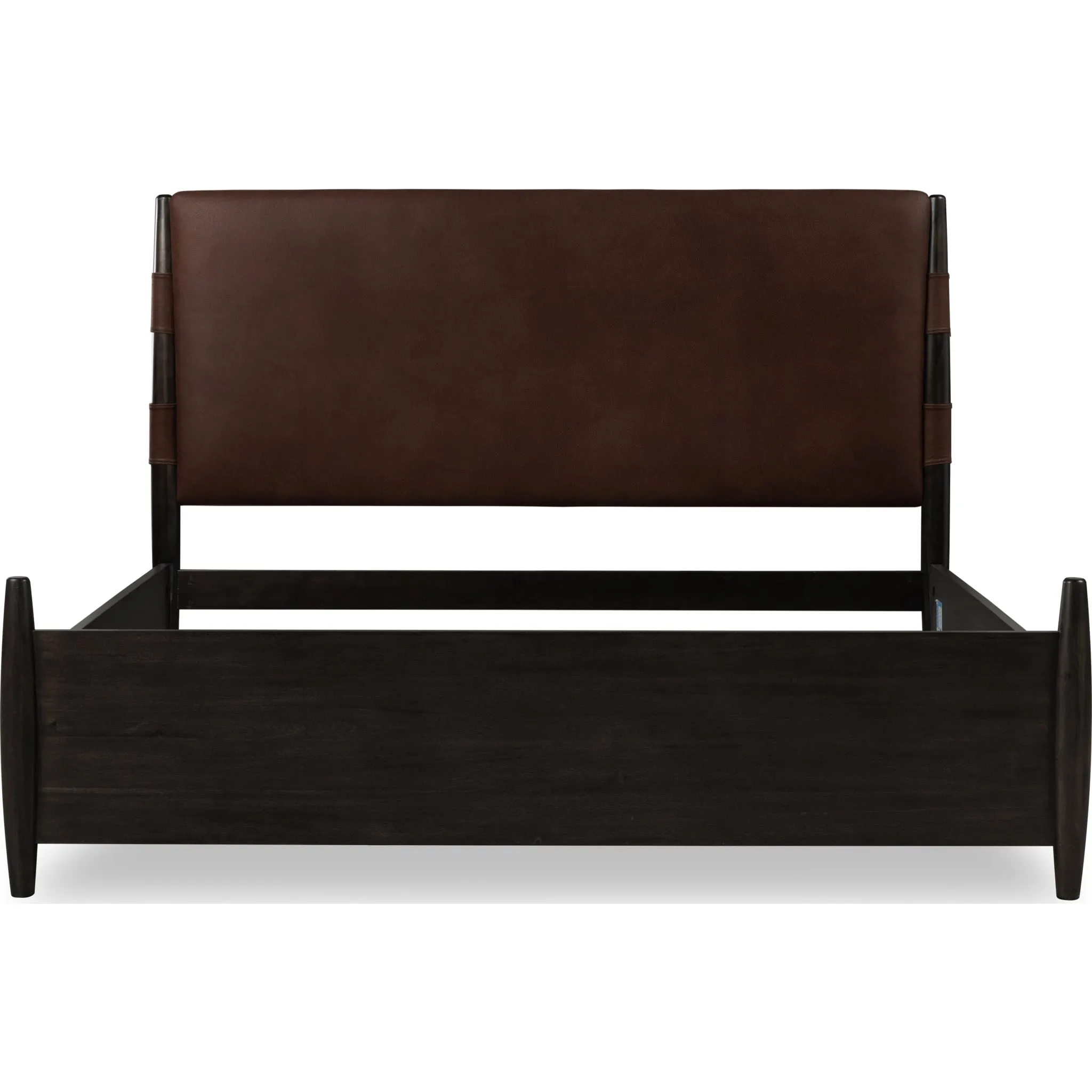 Koko Upholstered Panel Bed in Minx Modus