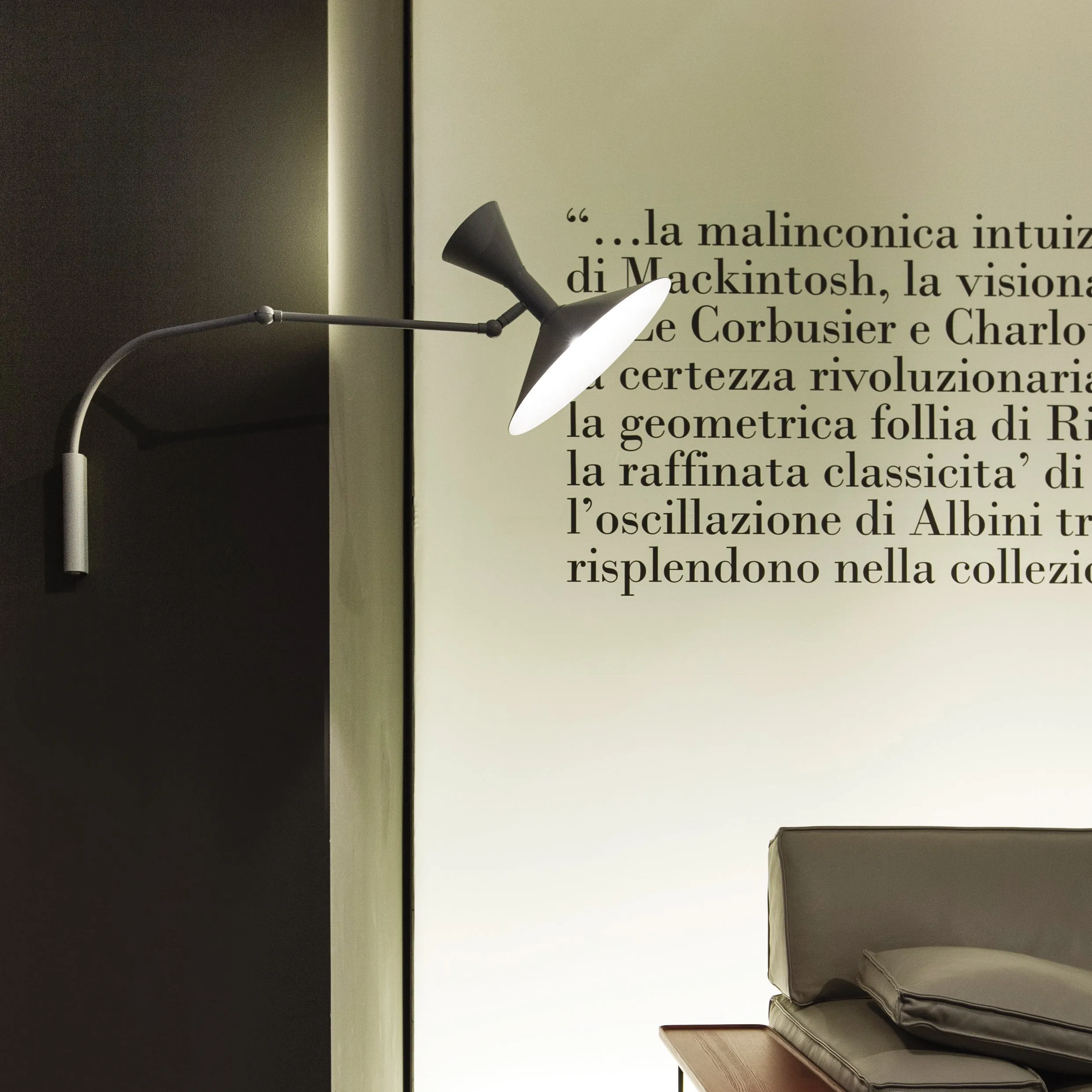 Le Corbusier Lampe de Marseille Mini Wall Sconce