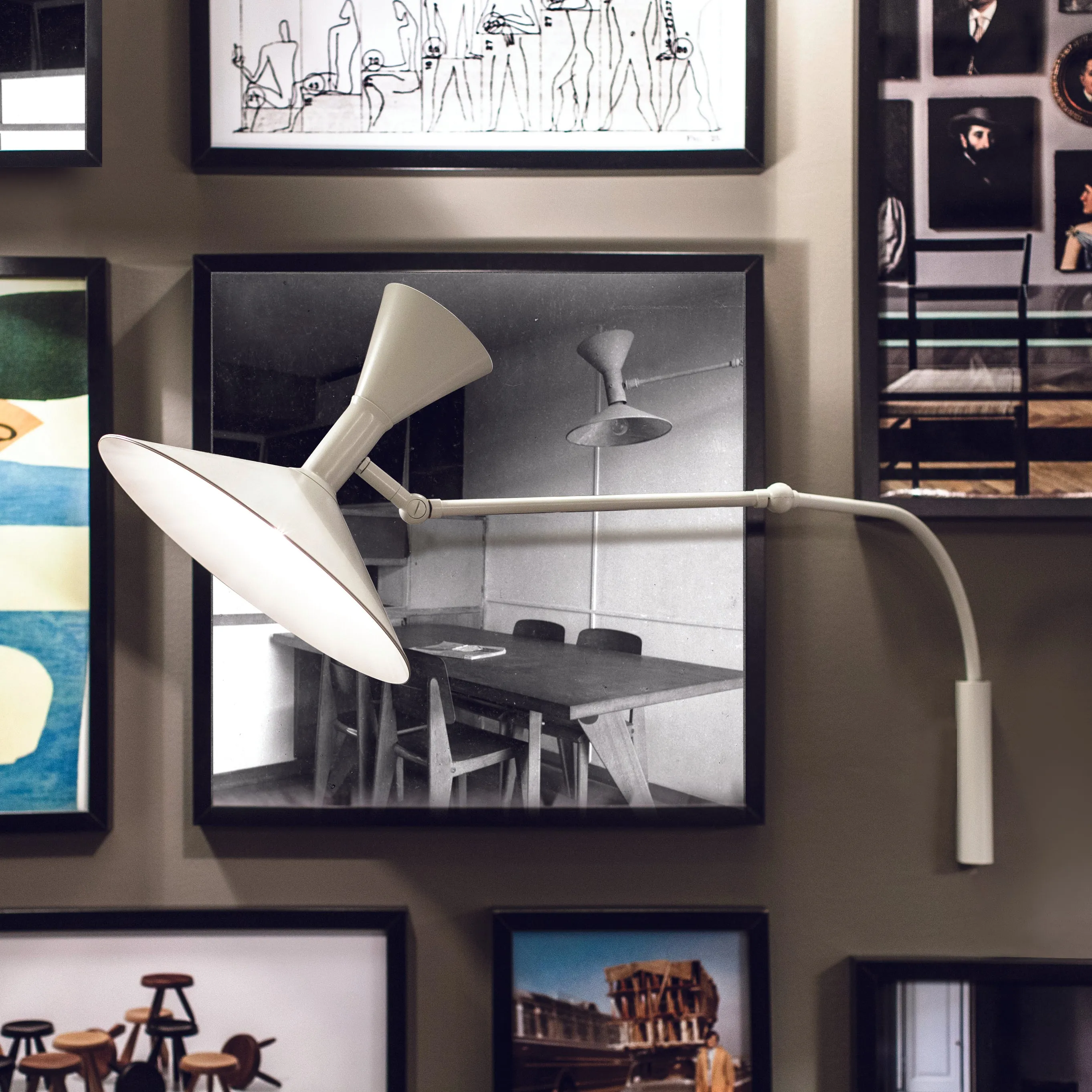 Le Corbusier Lampe de Marseille Mini Wall Sconce