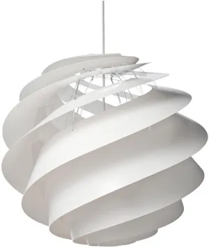 Le Klint Swirl Iii Pendant, White ø65 Cm