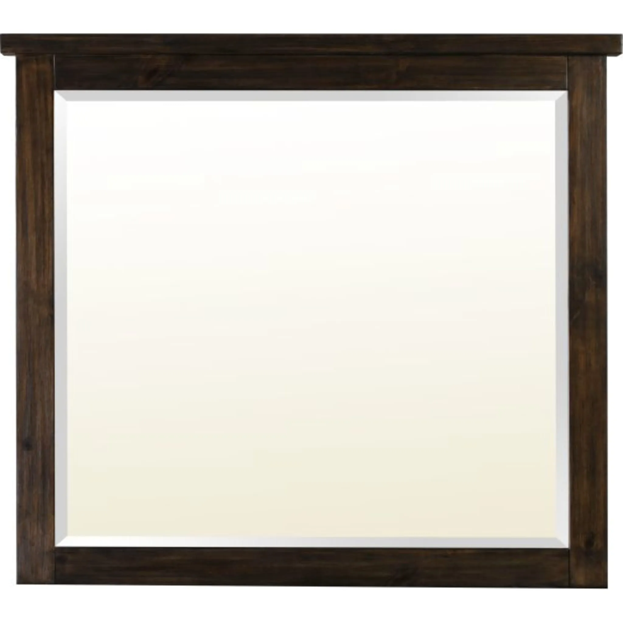 Lewis Wood Frame Mirror in Mustard Seed Modus