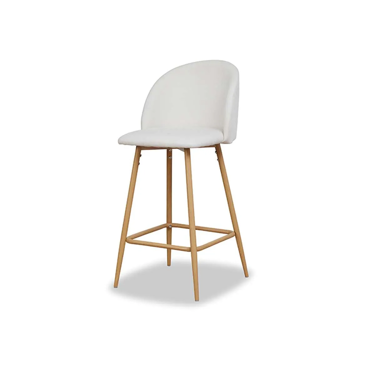 Londyn Barstool - Natural Mocka