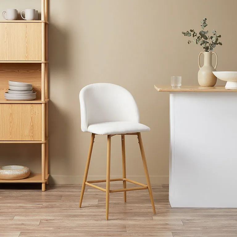 Londyn Barstool - Natural Mocka