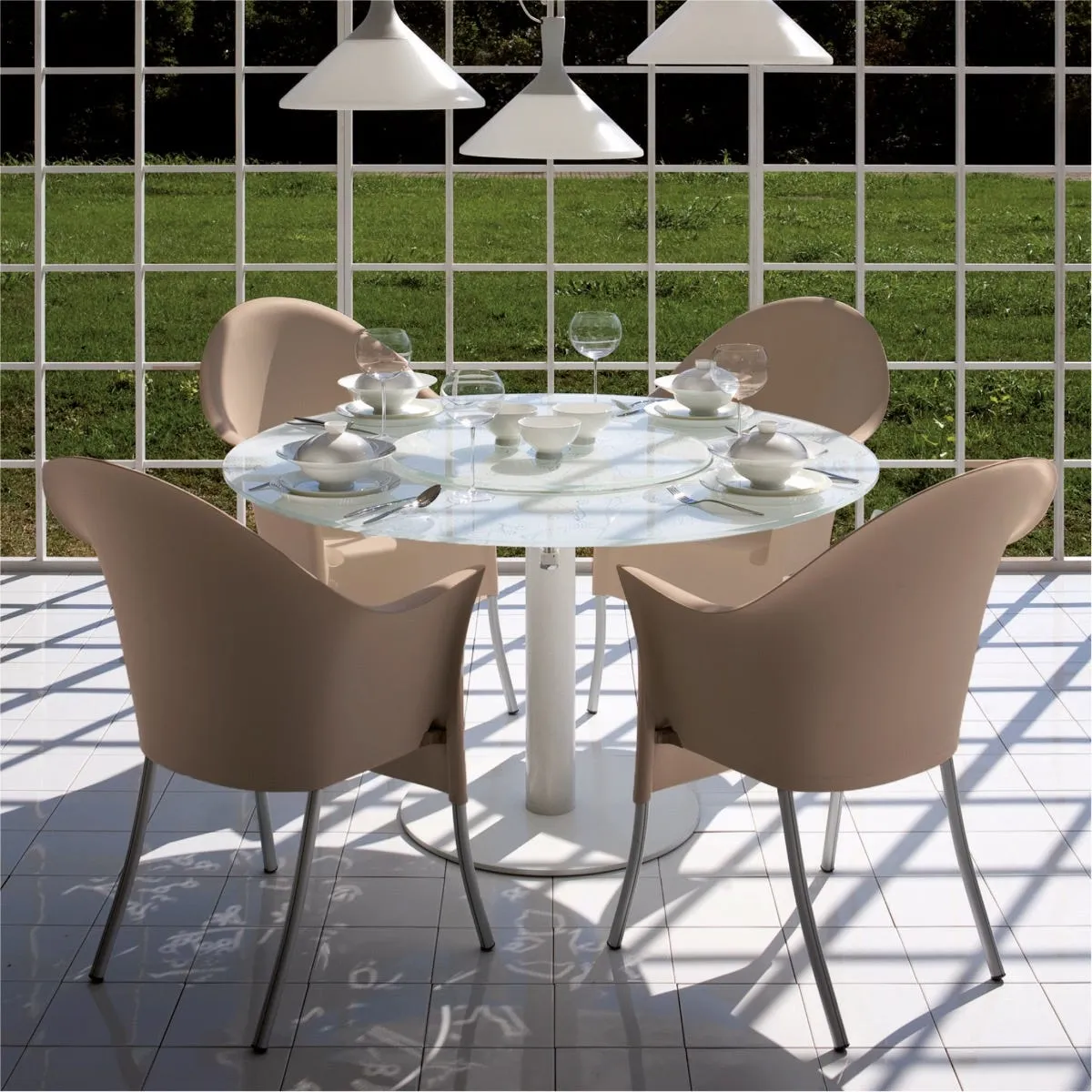 Lord Yo Outdoor Dining Armchair