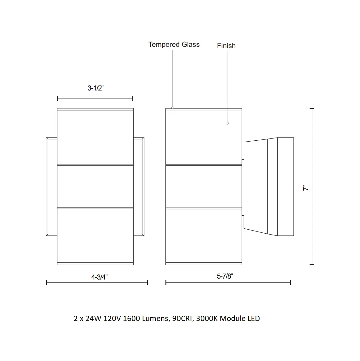 Lund Outdoor Wall Sconce