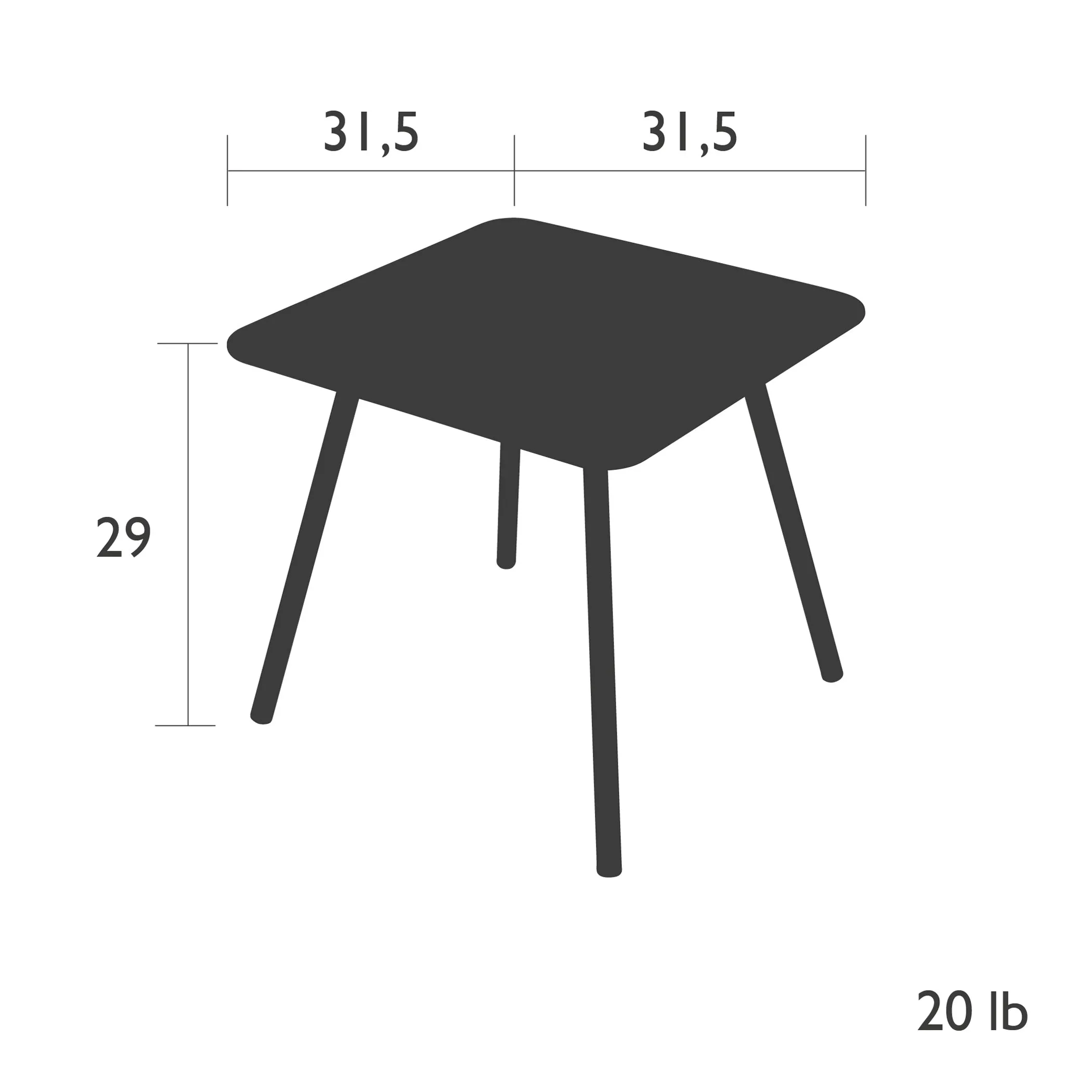 Luxembourg Square Dining Table