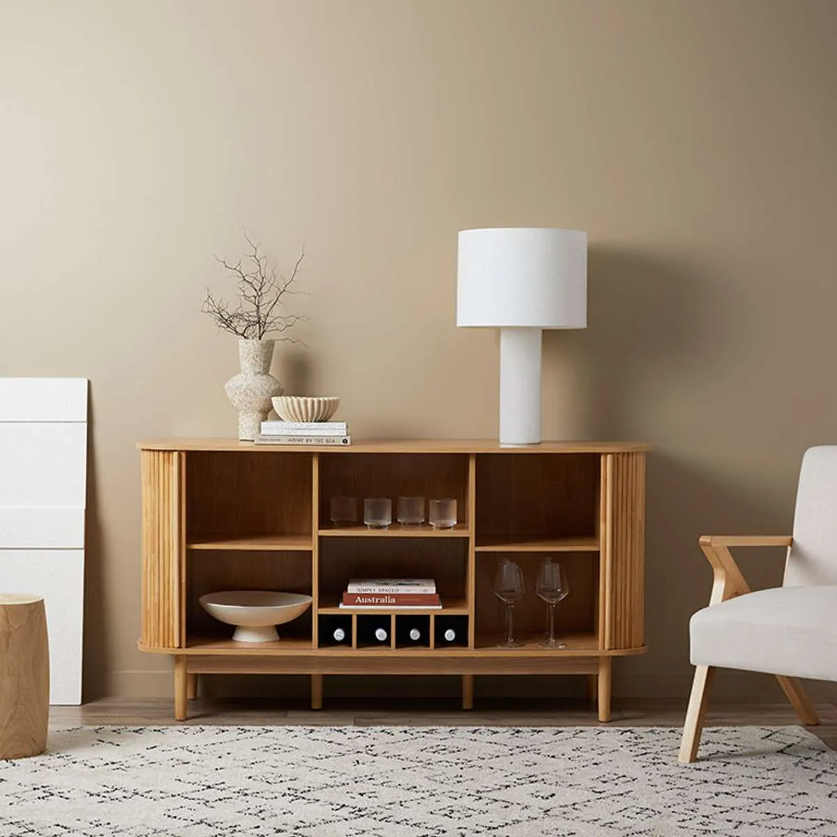 Maeve Buffet - Natural Mocka