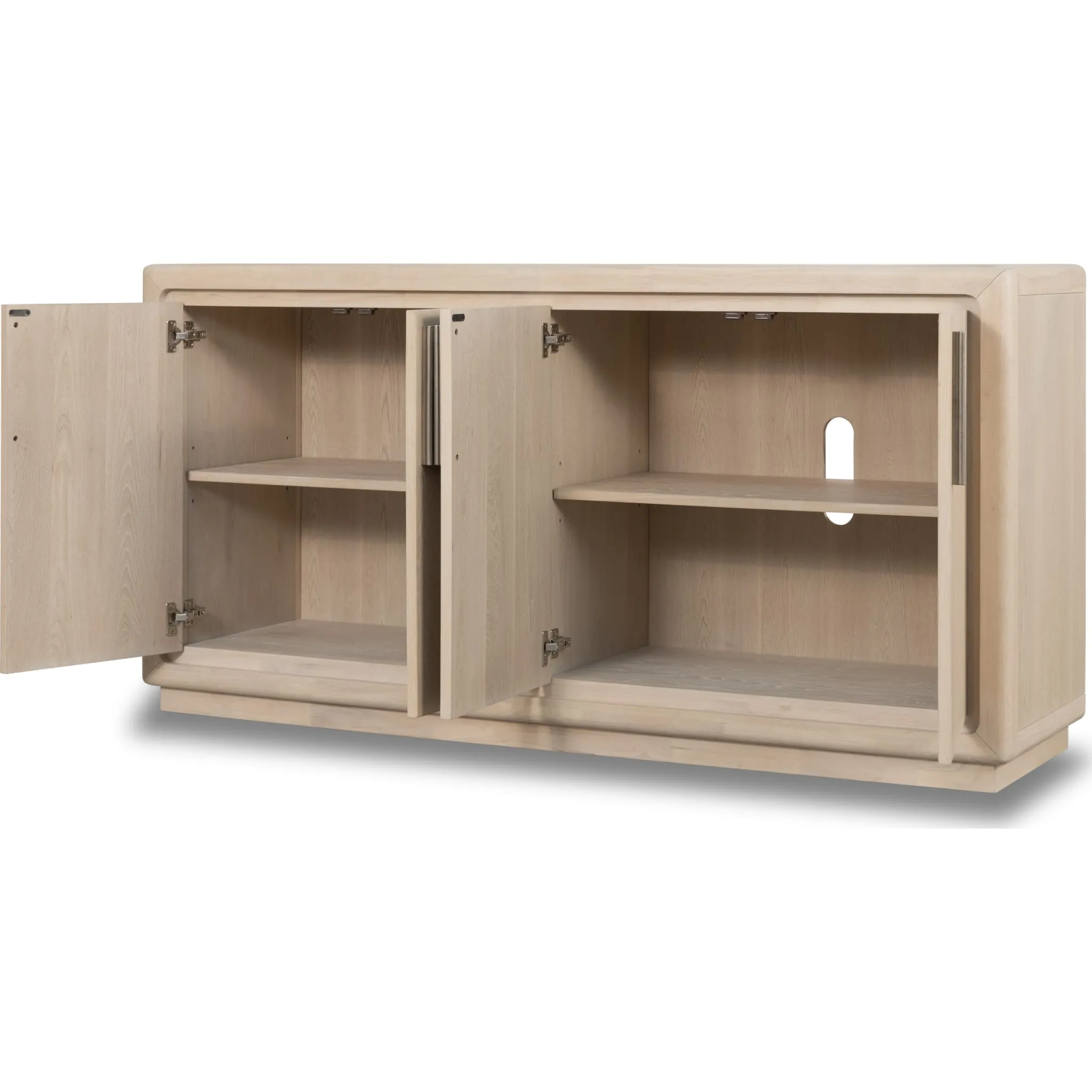 Magnolia 4 Door Wooden Sideboard in Daffodil Modus