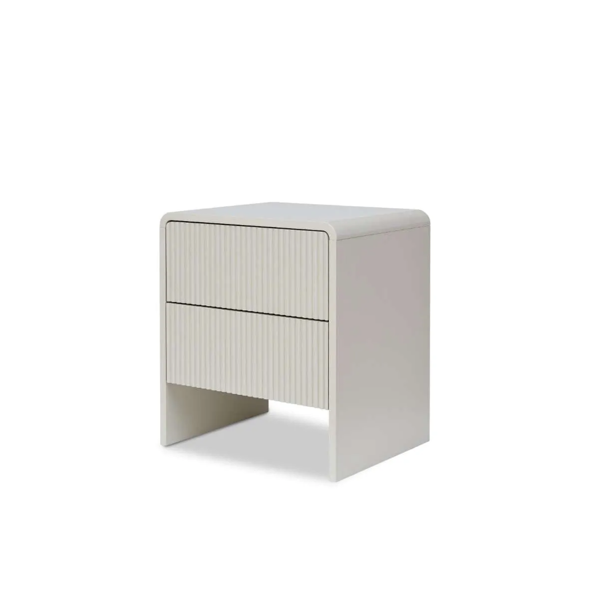 Majorca Bedside Table - Beige Mocka