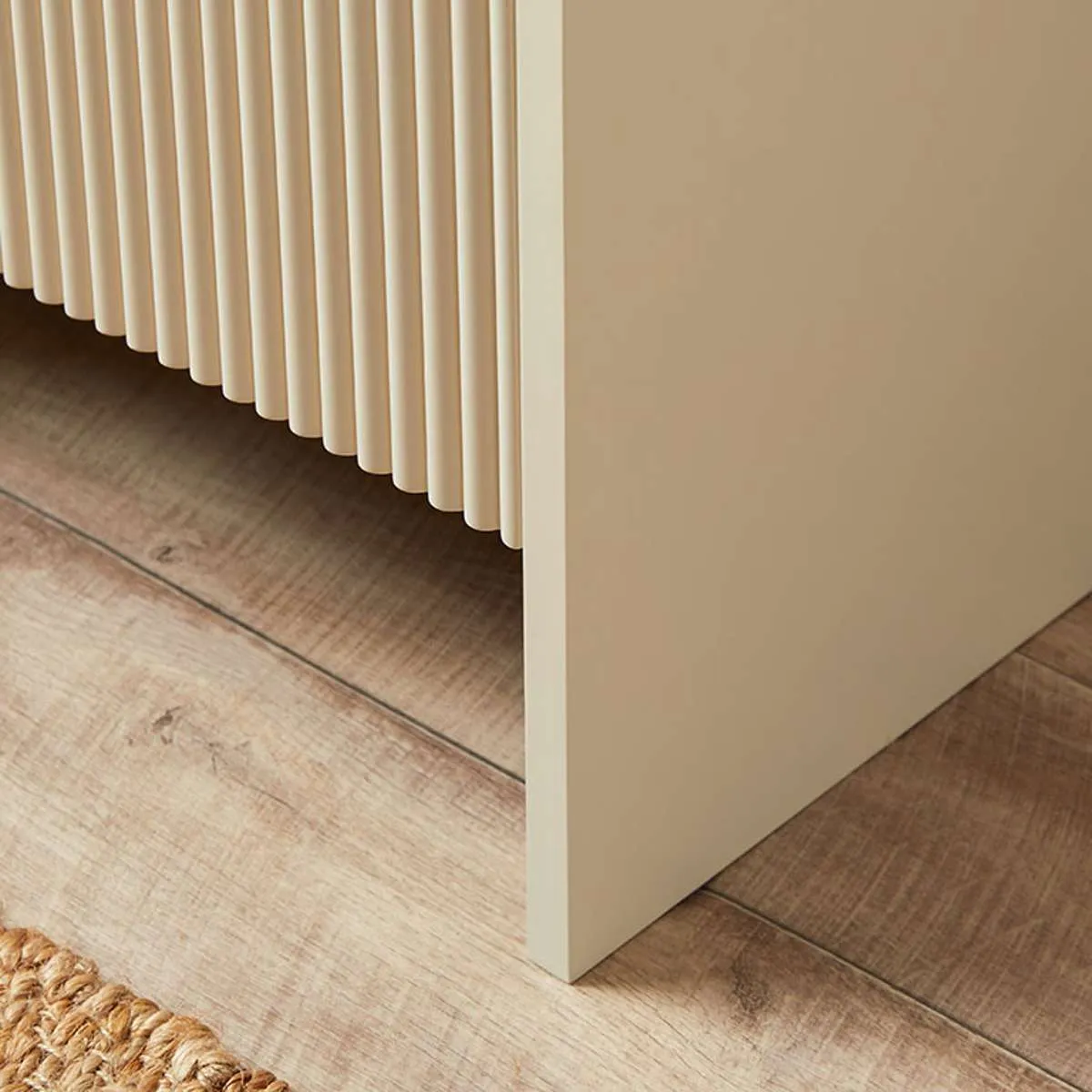 Majorca Bedside Table - Beige Mocka
