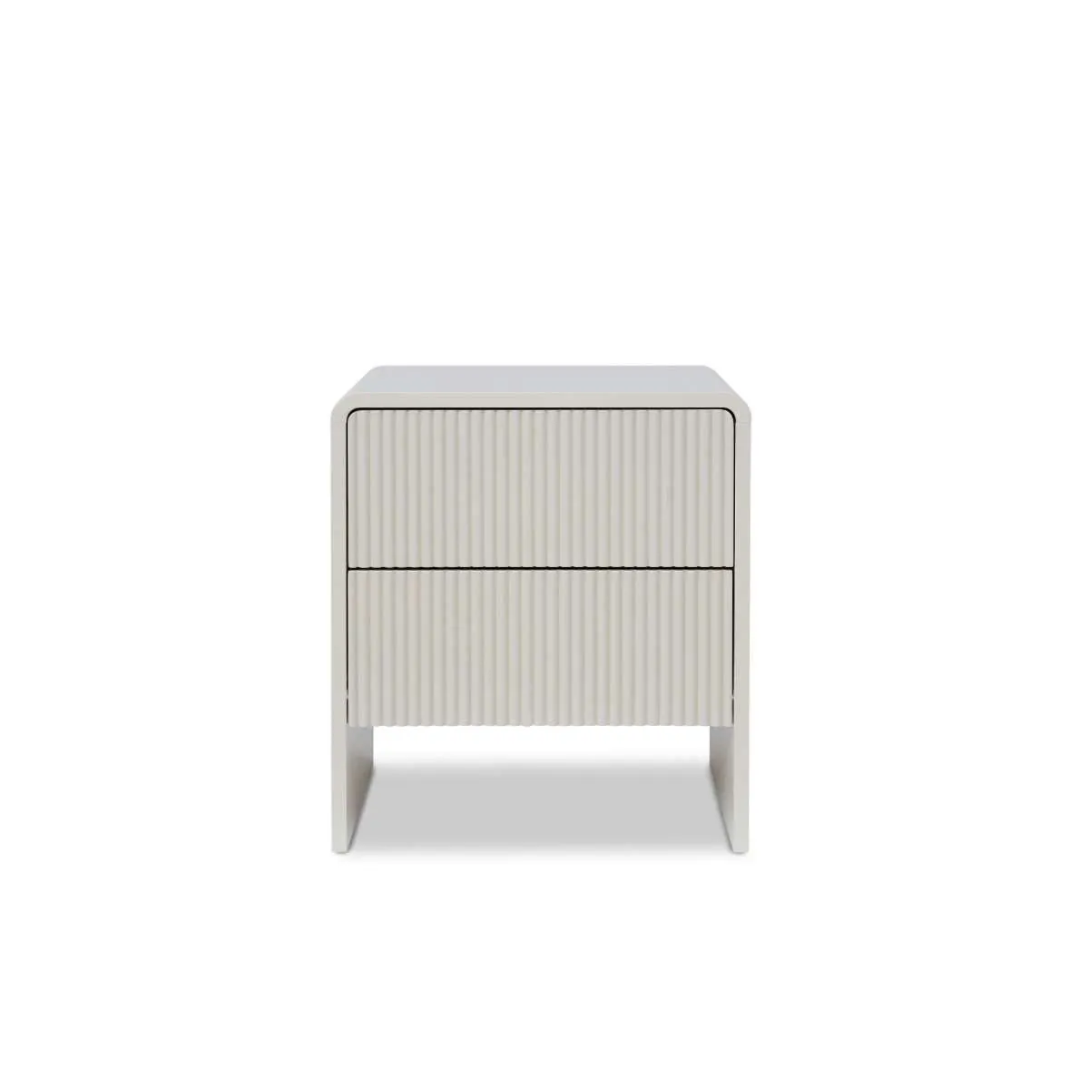 Majorca Bedside Table - Beige Mocka