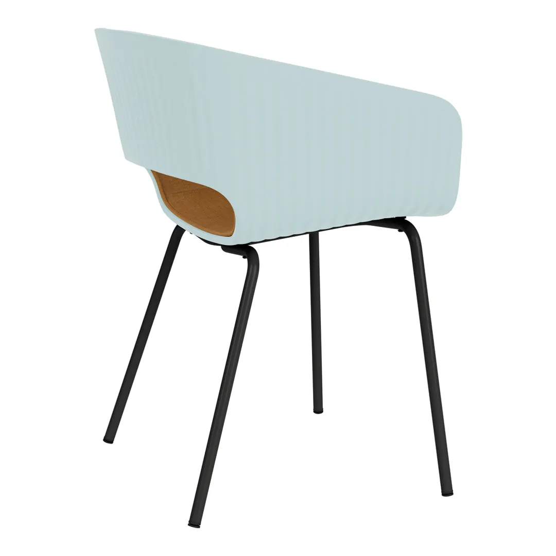 Maree 401 Dining Armchair - Front Upholstered