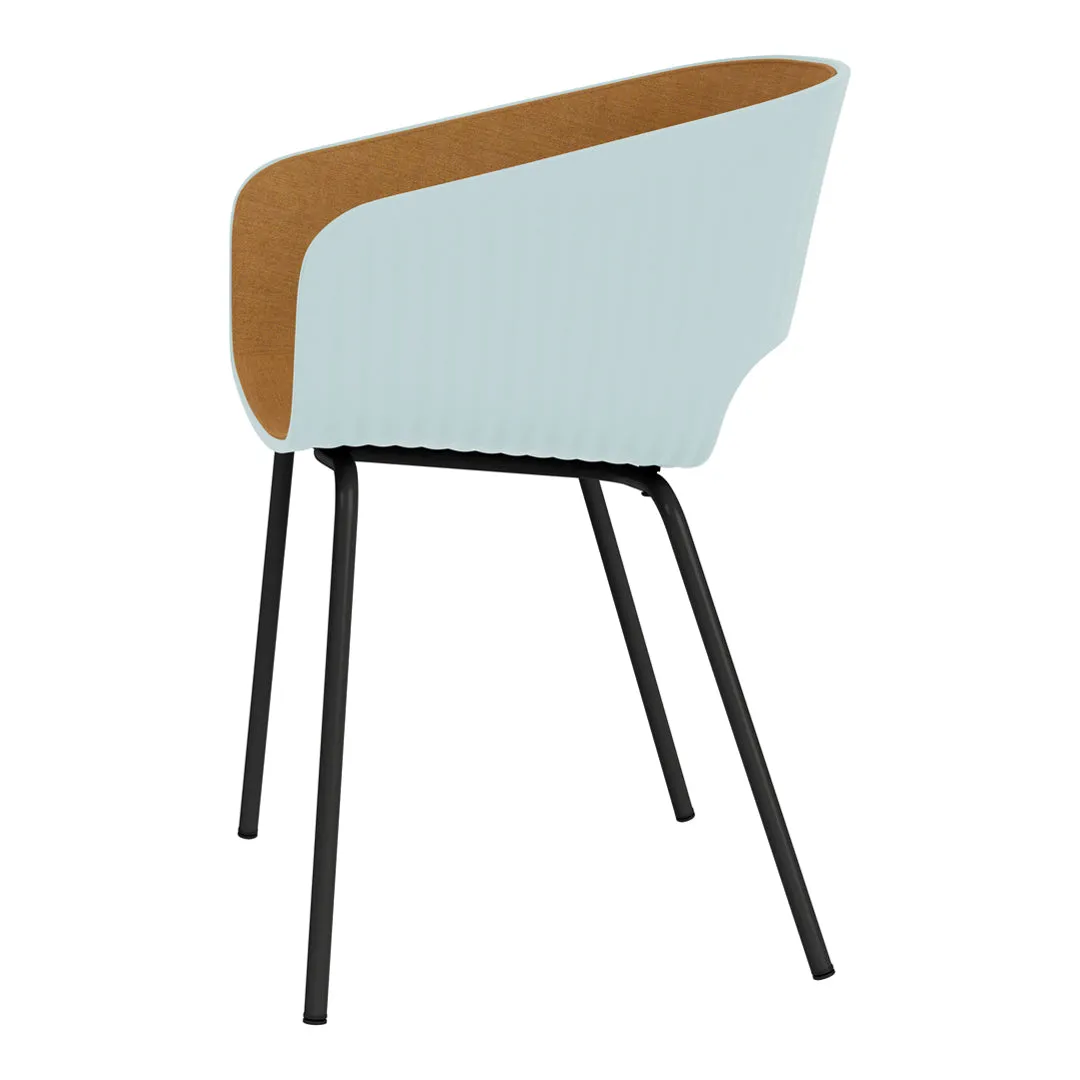 Maree 401 Dining Armchair - Front Upholstered