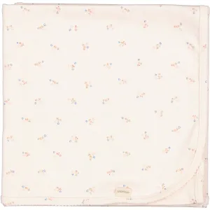 MarMar New Born Modal Smooth Print Anemone Alida Blanket