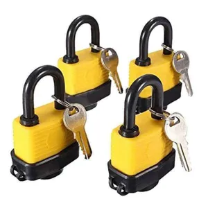 Master Padlock 1-1/2" Keyed Alike (4pk)