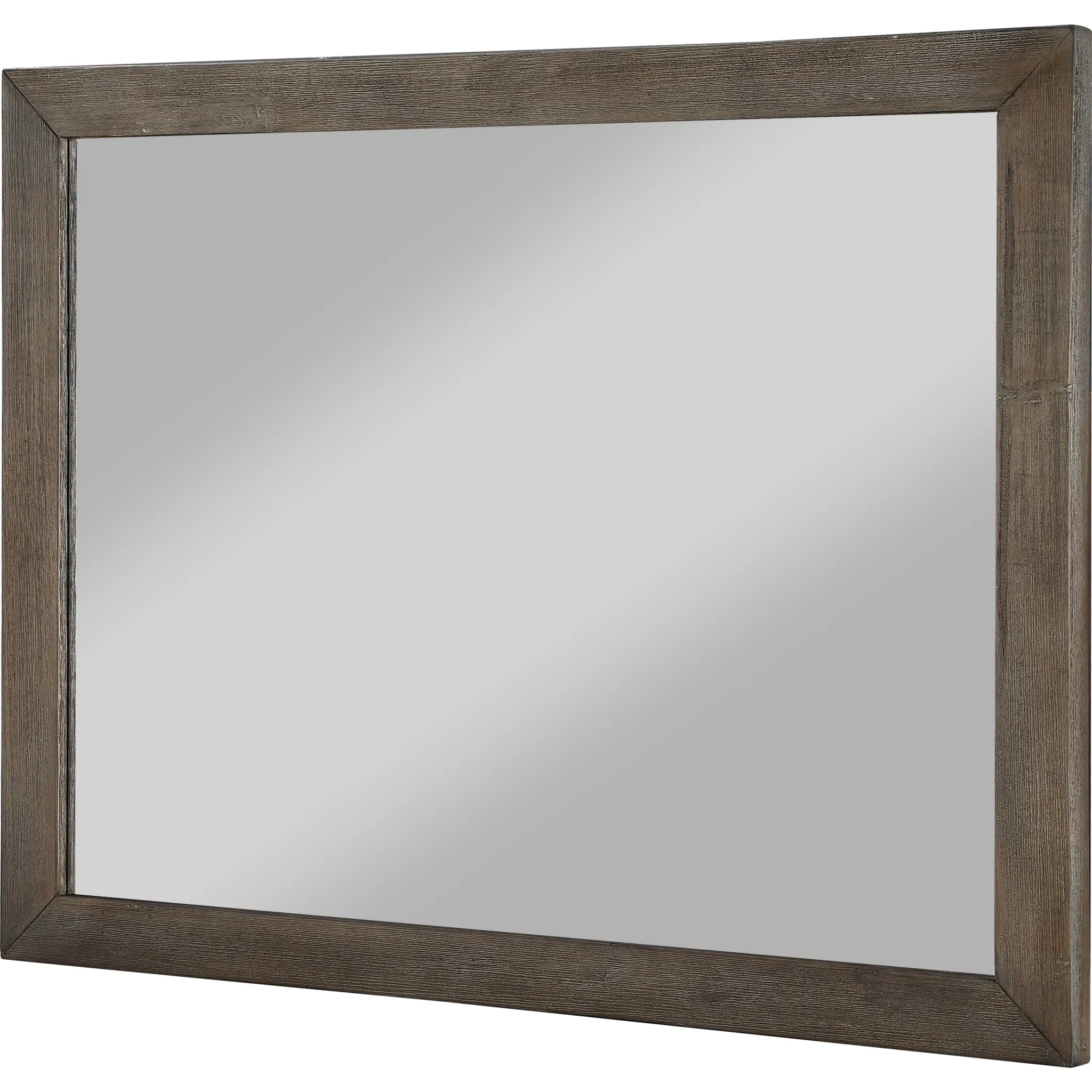Melbourne Beveled Glass Mirror in Dark Pine Modus