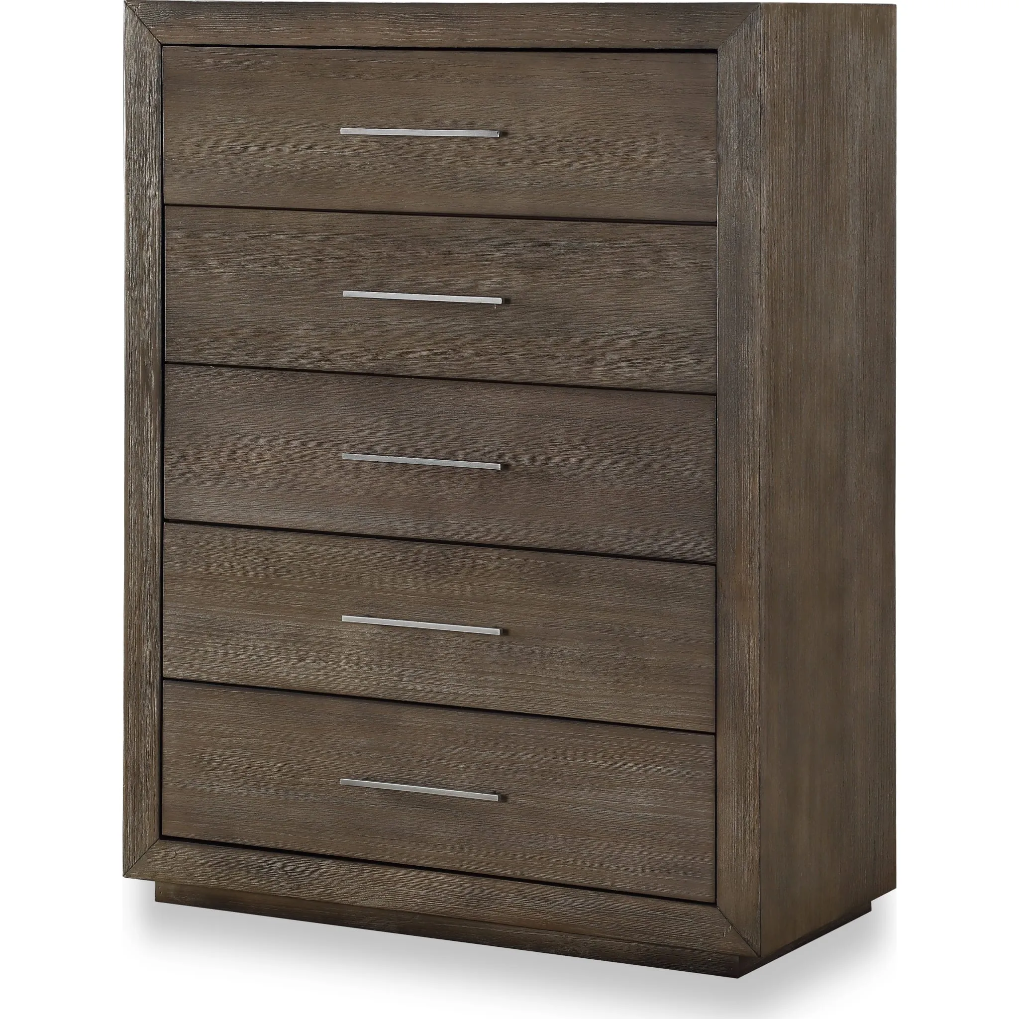 Melbourne Five Drawer Chest in Dark Pine Modus