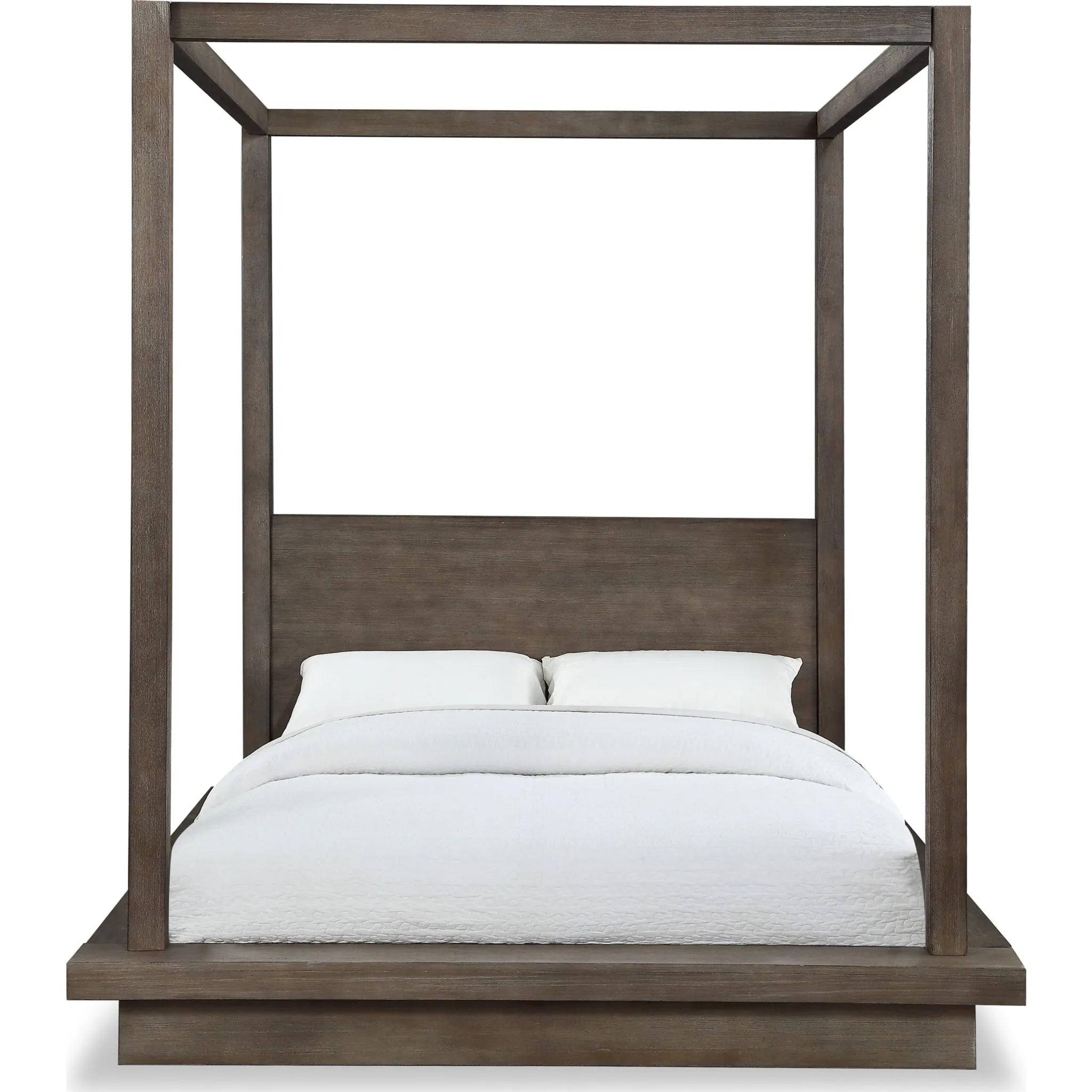 Melbourne Wood Canopy Bed in Dark Pine Modus