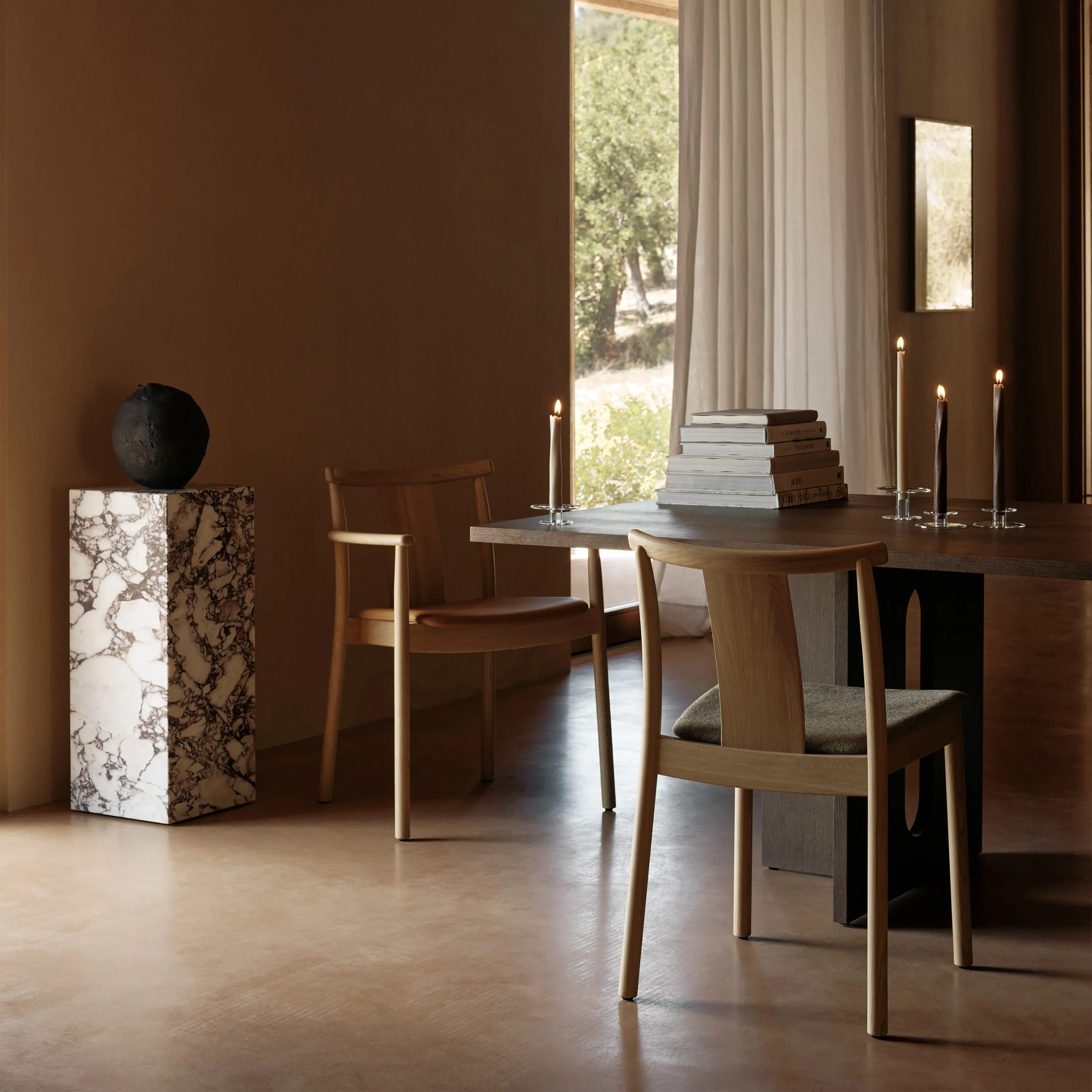 Merkur Upholstered Dining Chair