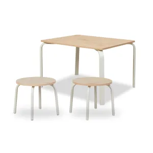 Mini Brixton Cream Two Seater Set Mocka