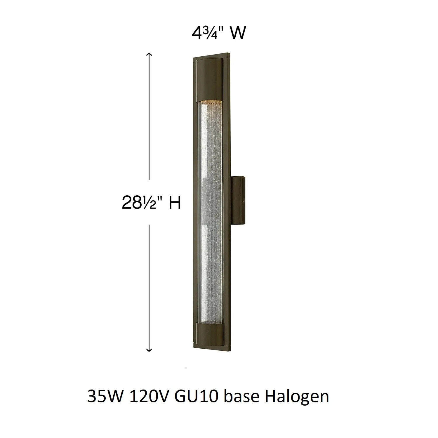 Mist Outdoor Wall Light