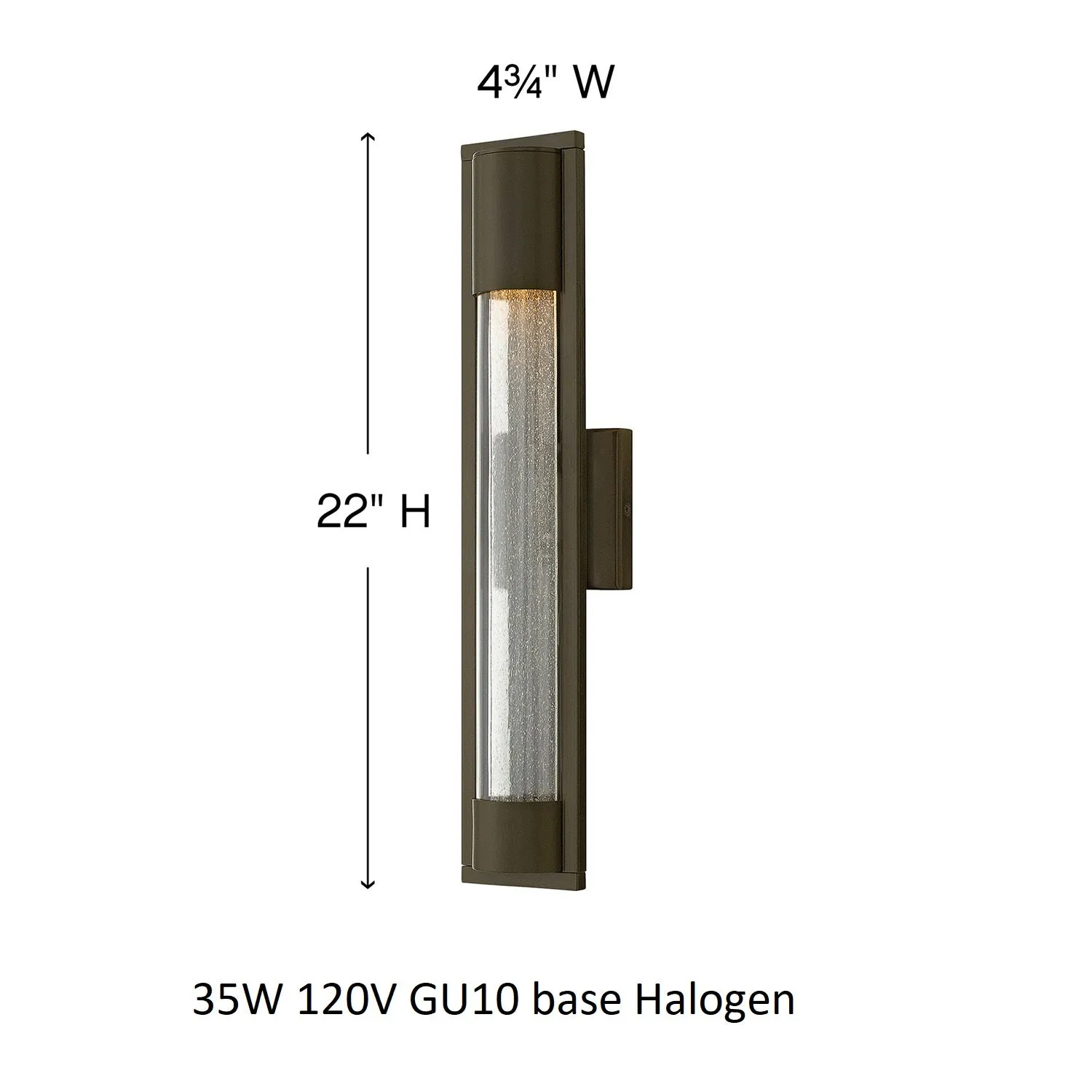 Mist Outdoor Wall Light