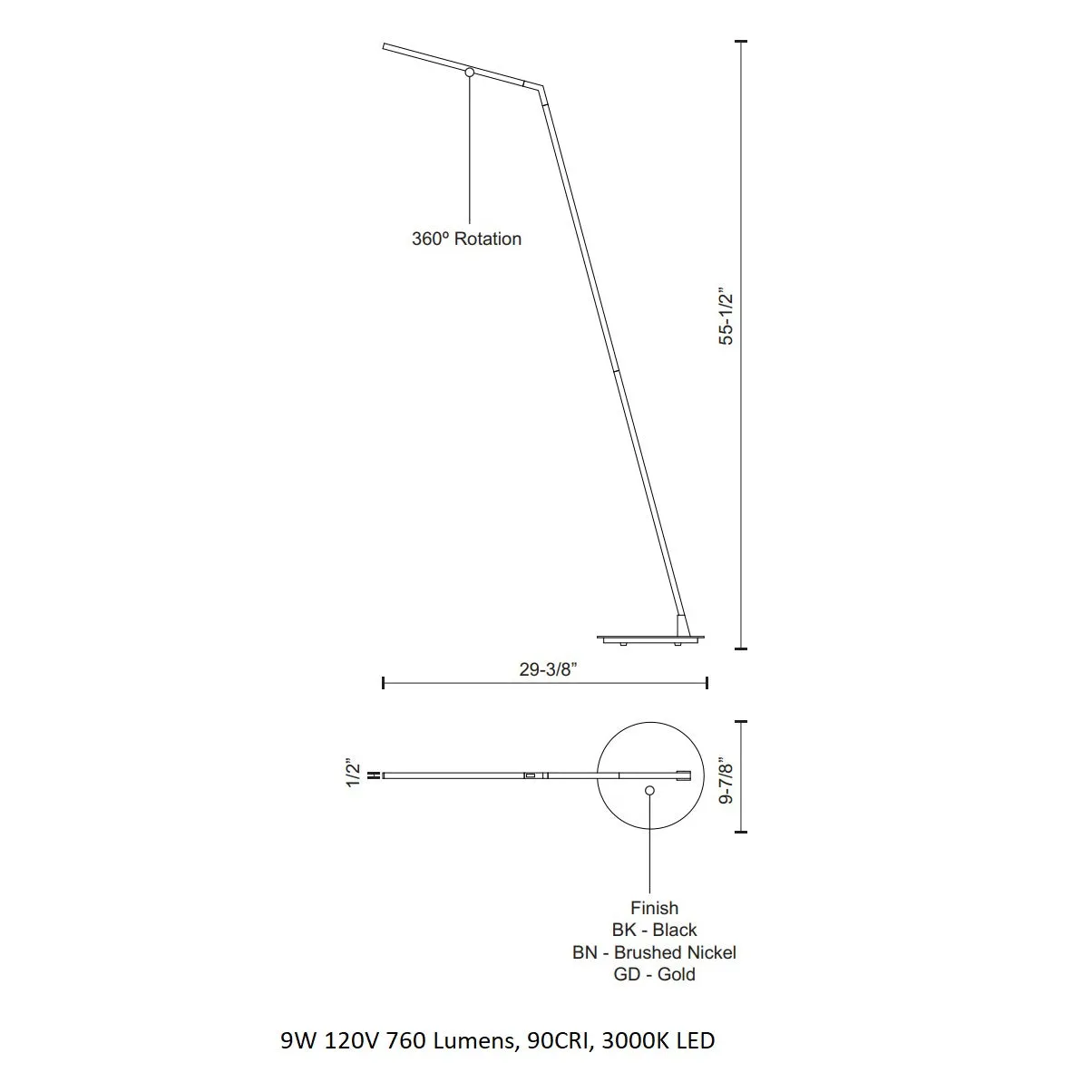 Miter Floor Lamp