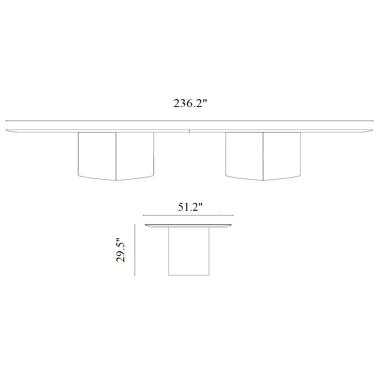 Monoplauto Maxxxi Dining Table