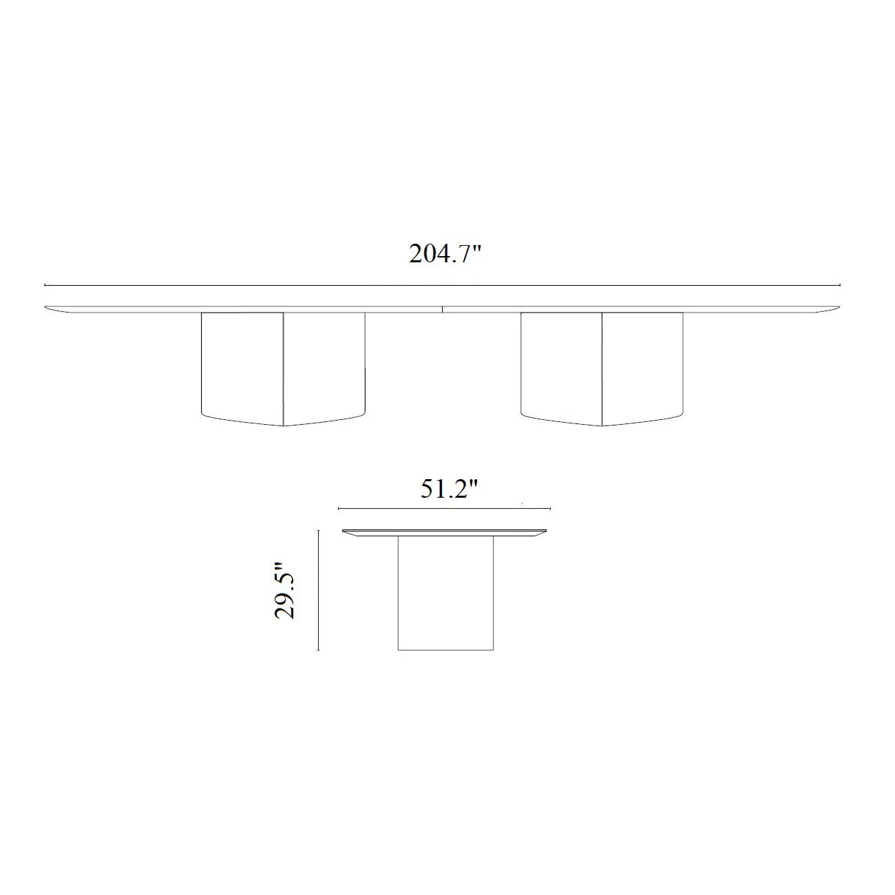 Monoplauto Maxxxi Dining Table