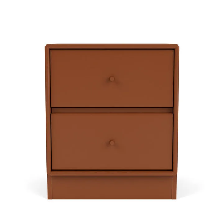 Montana Drift Drawer Module With 7 Cm Plinth, Hazelnut Brown