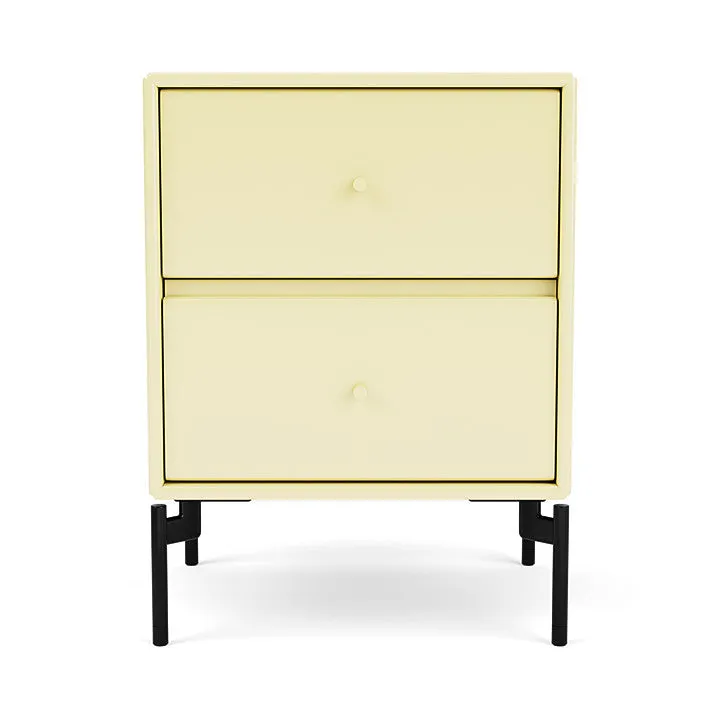 Montana Drift Drawer Module With Legs, Camomile/Black