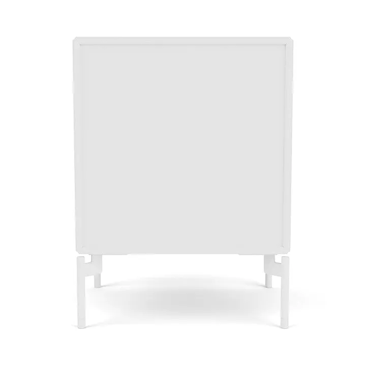 Montana Drift Drawer Module With Legs, New White/Snow White